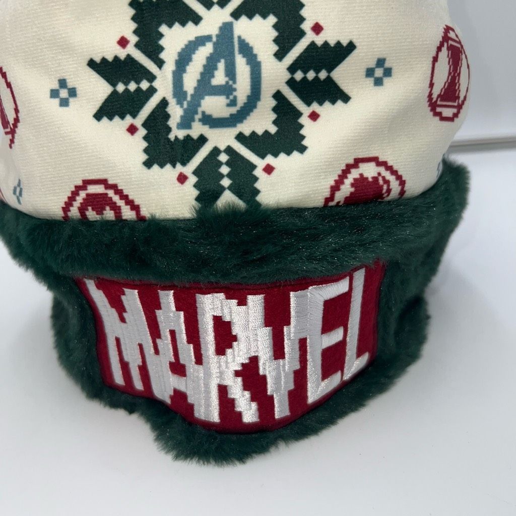 Disney Marvel Disney Parks Plush Christmas Elf Hat With Pom Pom Size ONE SIZE - 4 Thumbnail