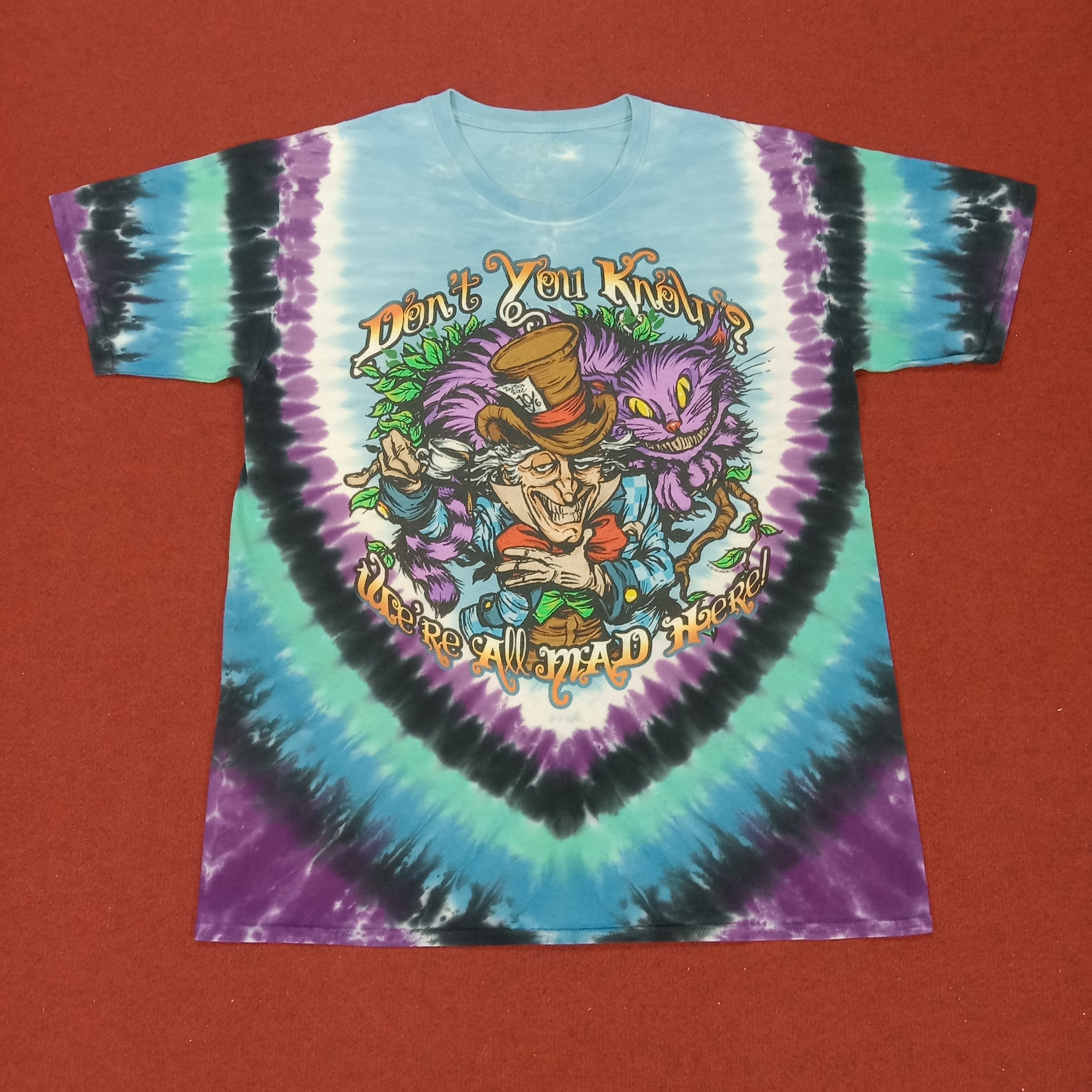 Liquid Blue Liquid Blue Tshirt Alice in Wonderland Style Streetwear Size US L / EU 52-54 / 3 - 1 Thumbnail