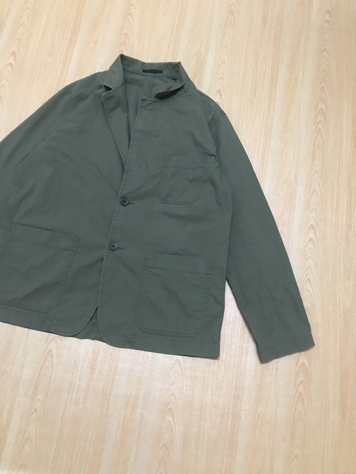 Japanese Brand × Uniqlo Japanese Brand Uniqlo Light Button Jacket Size US S / EU 44-46 / 1 - 3 Thumbnail