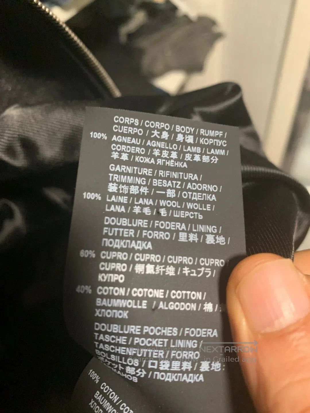 Saint Laurent Paris saint laurent black leather jacket size 48. Size US L / EU 52-54 / 3 - 7 Thumbnail