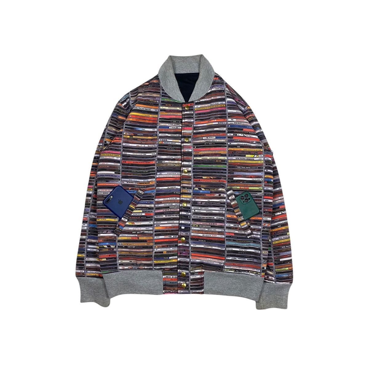 PHENOMENON Phenomenon Cassette Reversible Bomber Jacket Size US L / EU 52-54 / 3 - 2 Thumbnail