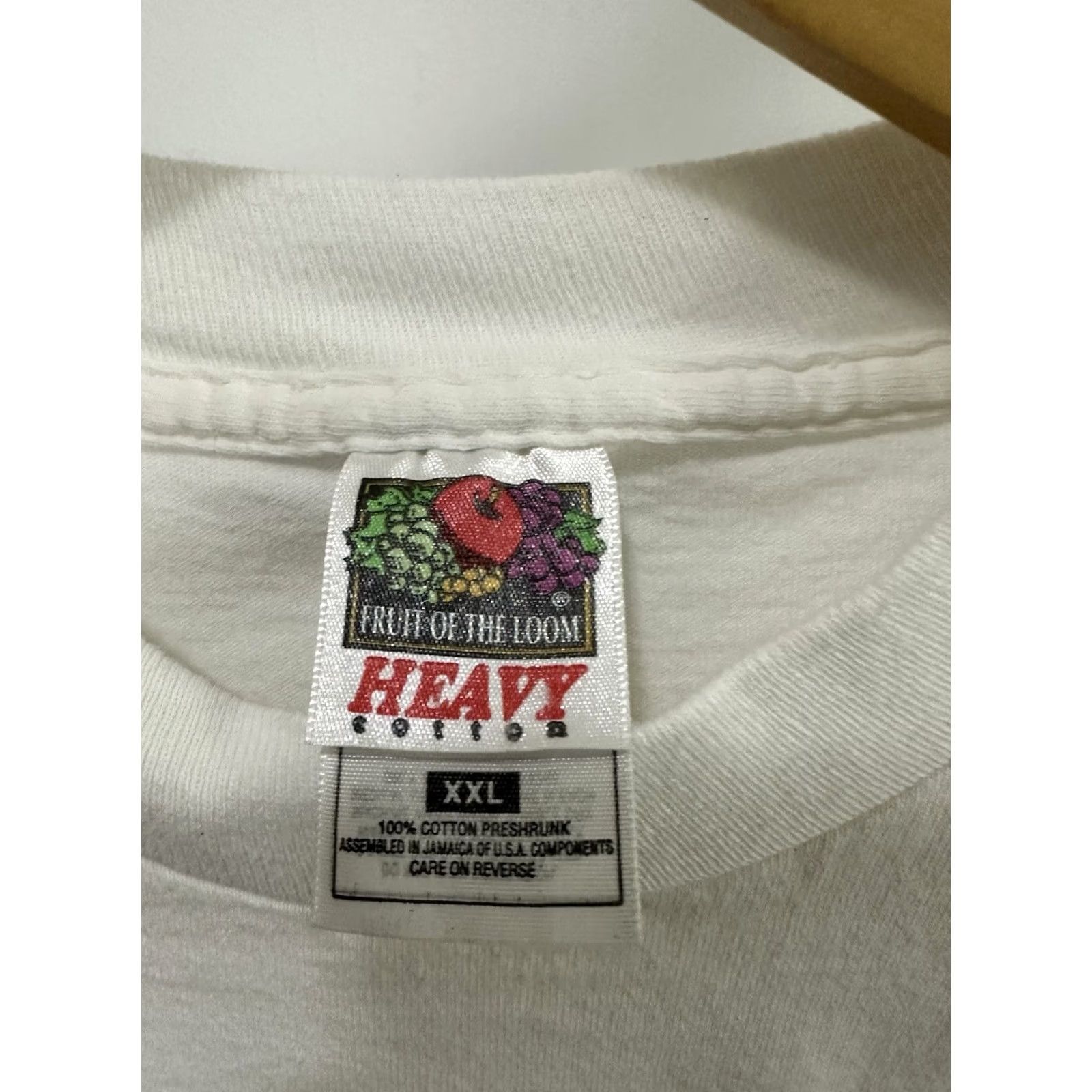 Fruit Of The Loom VTG 90s Buddhism T-Shirt 2XL Men White Nike? Size US XXL / EU 58 / 5 - 8 Thumbnail