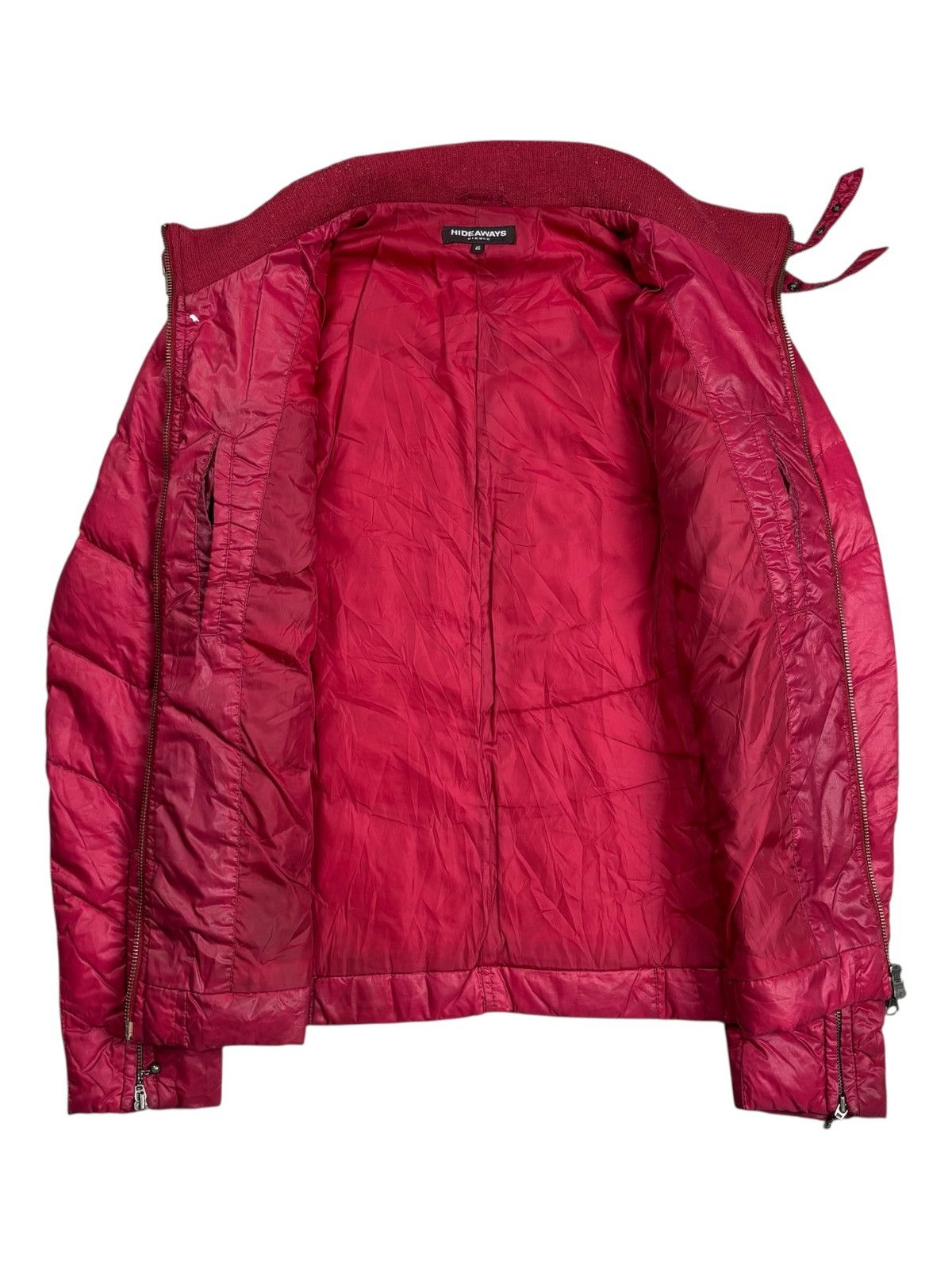 BUFFALO BOBS 2000s Hideways Nicole - Vkei Style Red Rider Puffer Jacket Size US M / EU 48-50 / 2 - 3 Thumbnail