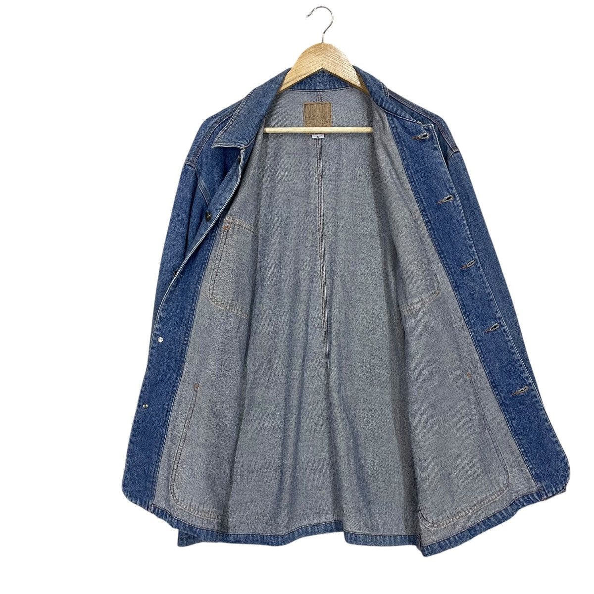 Japanese Brand × Vintage Vintage Pract Studio Denim Chore Jacket Size US L / EU 52-54 / 3 - 12 Thumbnail