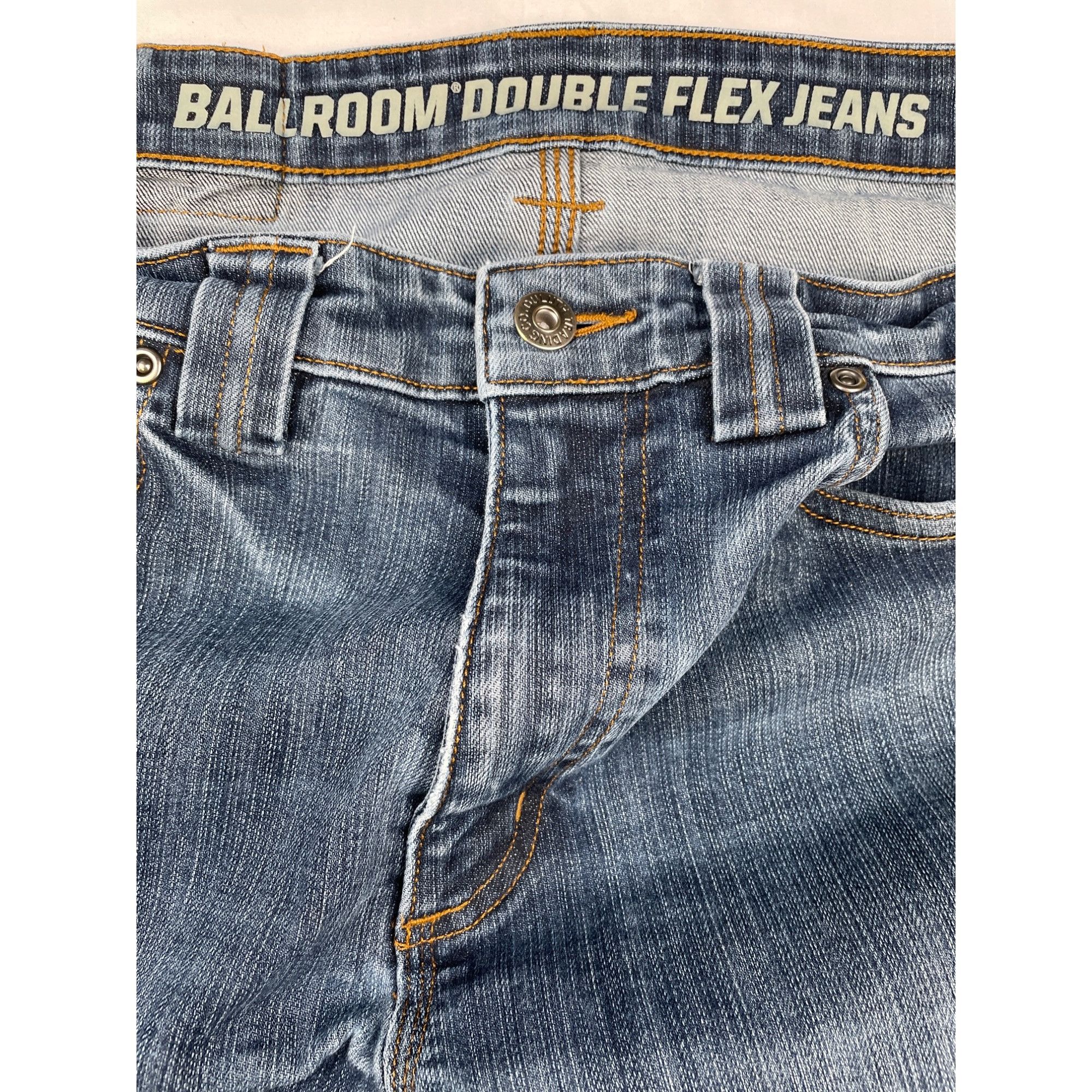 Duluth Trading Company Duluth Trading Company Men's Blue Jeans Double Flex Slim 34x Size US 34 / EU 50 - 3 Thumbnail