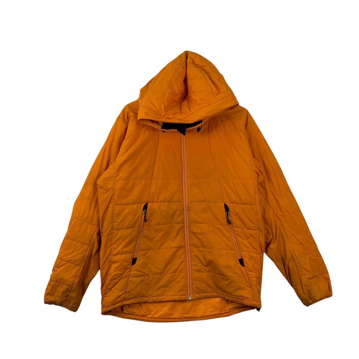 X-UNITED JAPAN Gorp Core Quilted Puffer Skit Orange Jacket
