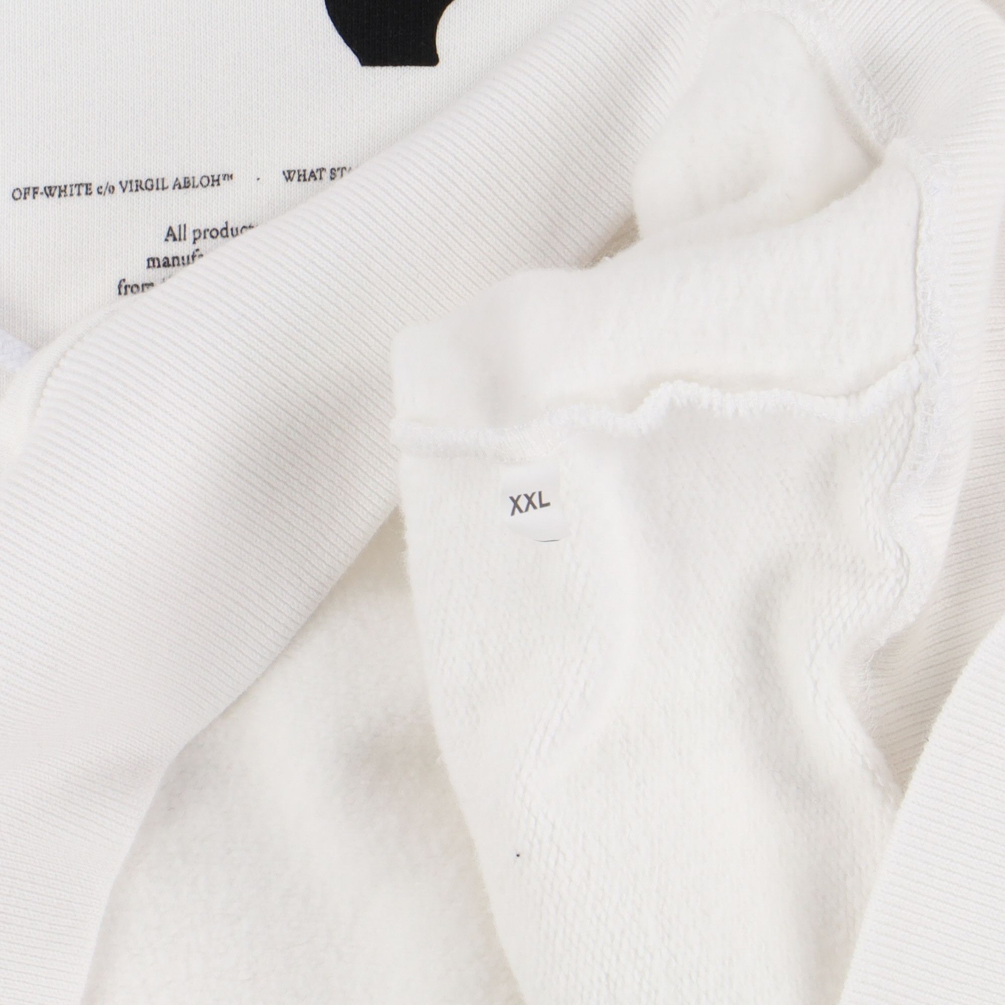 Off-White White Graff Logo Hoodie Size US XXL / EU 58 / 5 - 6 Thumbnail