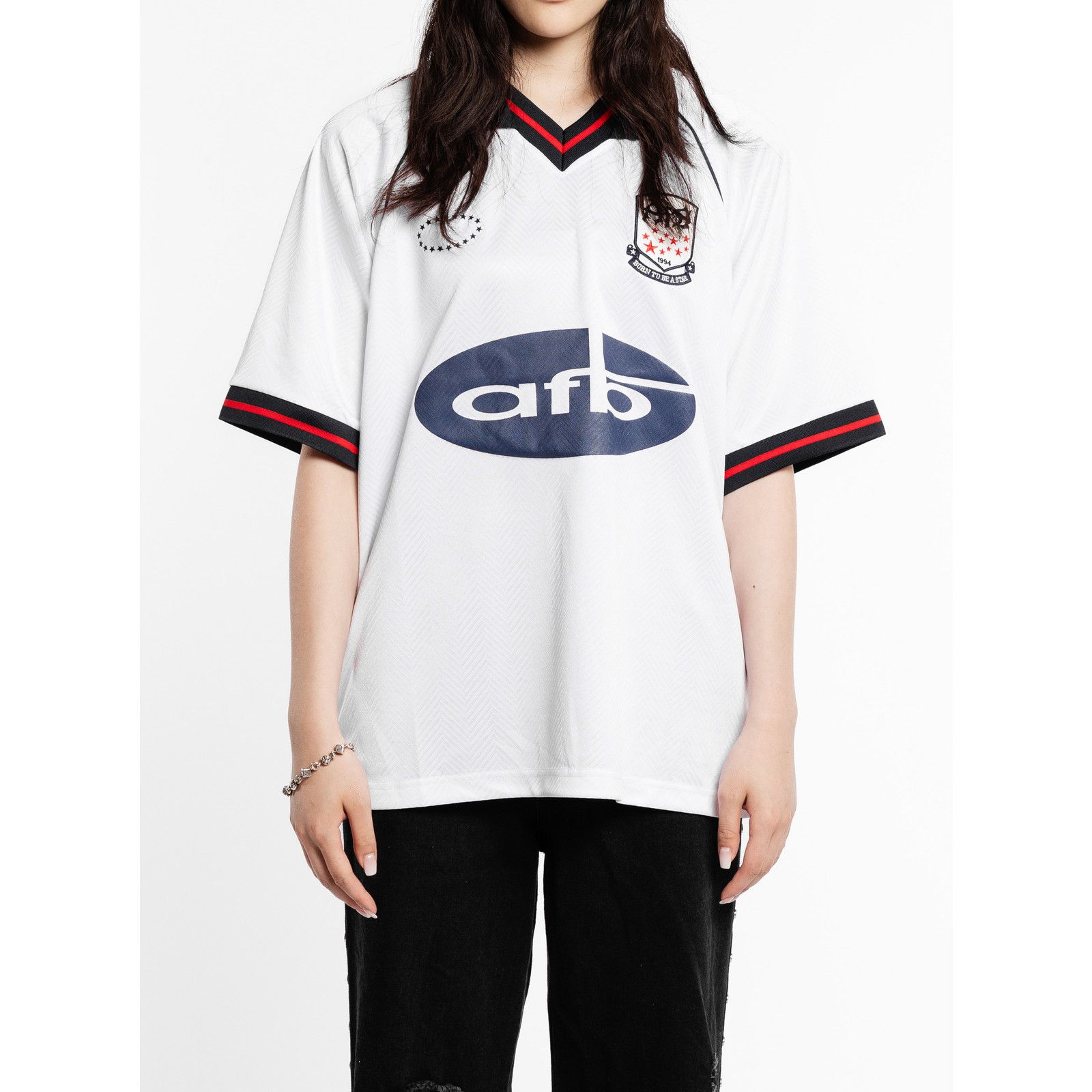 Japanese Brand AFB Emblem Game Shirt (White) | Grailed