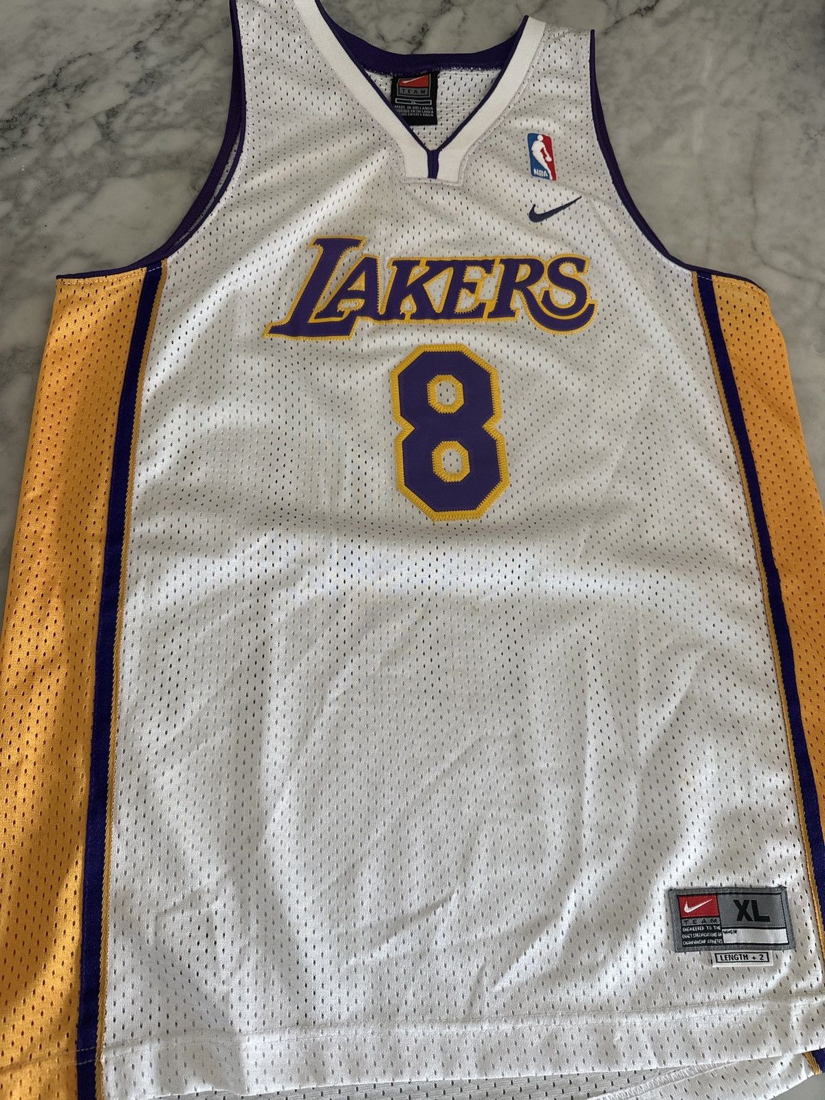 Nike Vintage Stitched Kobe Bryant Lakers #8 Youth XL Nike Jersey Size S / US 4 / IT 40 - 1 Thumbnail