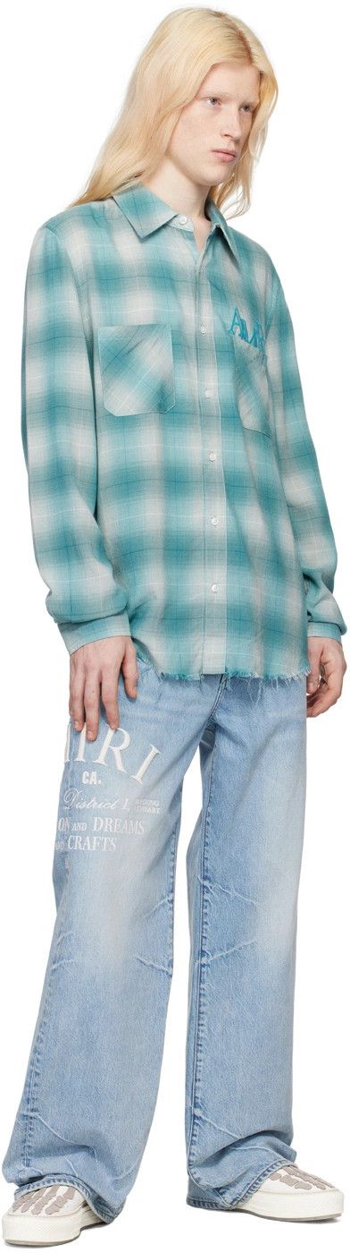 Amiri o1w1db10125 Check Shirt in Multicolor Size US XL / EU 56 / 4 - 4 Thumbnail