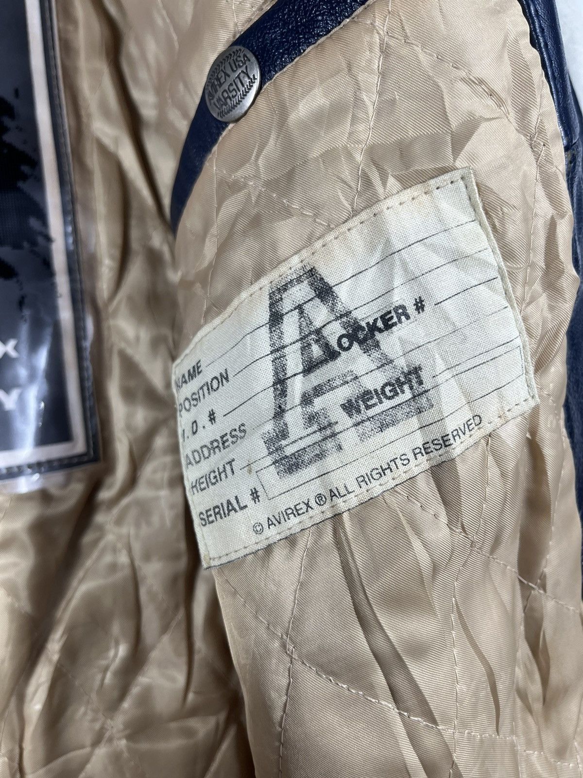Avirex Avirex Leather Varsity Vintage Jacket Size US XXL / EU 58 / 5 - 10 Thumbnail