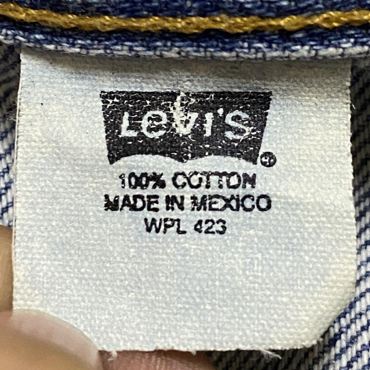 Levi's Rare Design Vintage Brand Levis 501 Patchwork Jeans 2005s Size US 34 / EU 50 - 11 Thumbnail