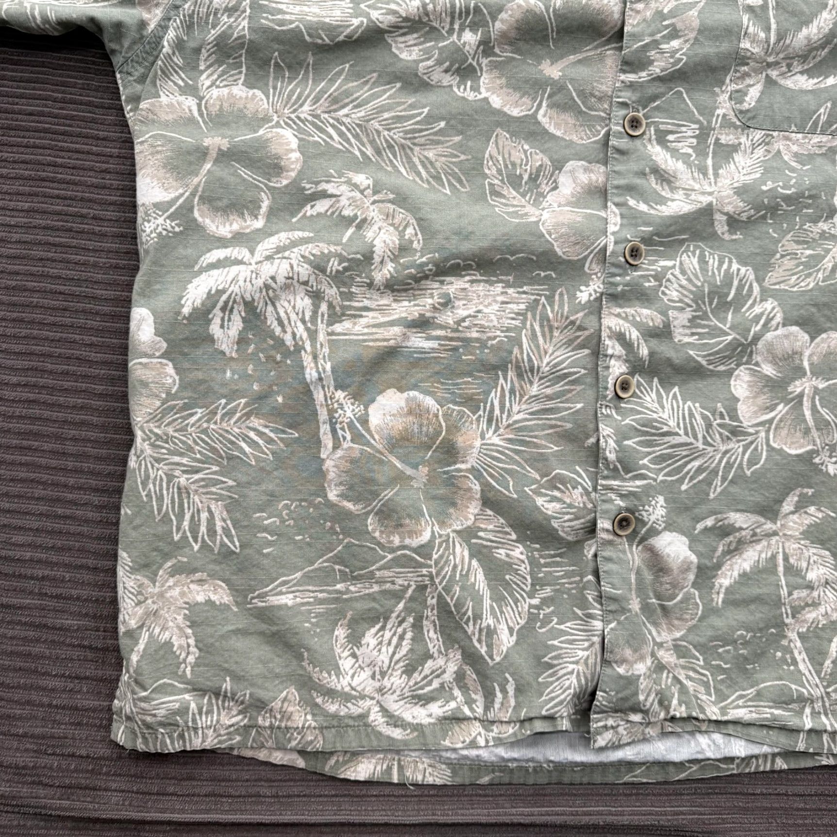Ocean Pacific Ocean Pacific Shirt Mens XL Multicolor Hawaiian Floral Palm Button Up Casual Size US XL / EU 56 / 4 - 6 Thumbnail