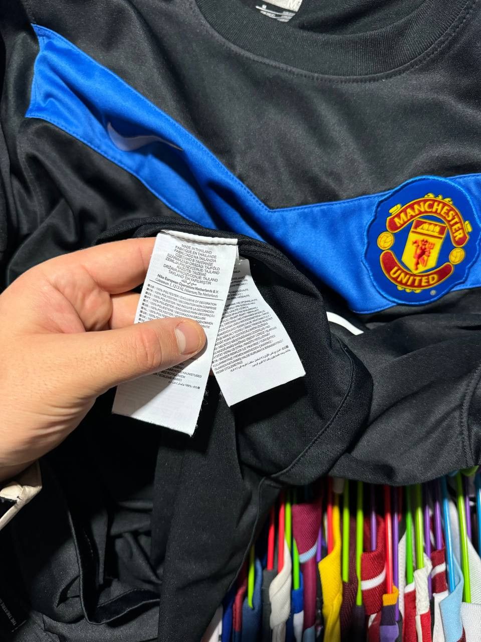Nike × Vintage Manchester United 2009/10 Away Nike Soccer Jersey Vontage M Size US M / EU 48-50 / 2 - 13 Thumbnail