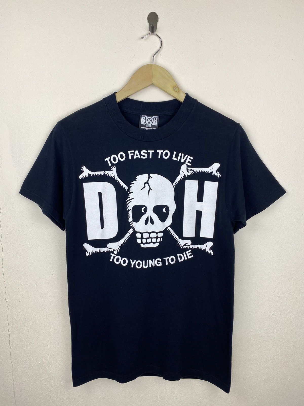 Bounty Hunter 2001 BH x Cream Soda Too Fast To Live, Too Young To Die Tee Size US S / EU 44-46 / 1 - 1 Thumbnail