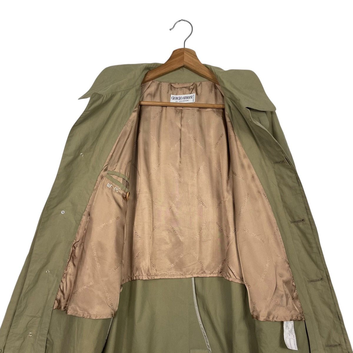 Giorgio Armani Vintage Giorgio Armani Soprabito Uom Trenchcoat Size US S / EU 44-46 / 1 - 13 Thumbnail