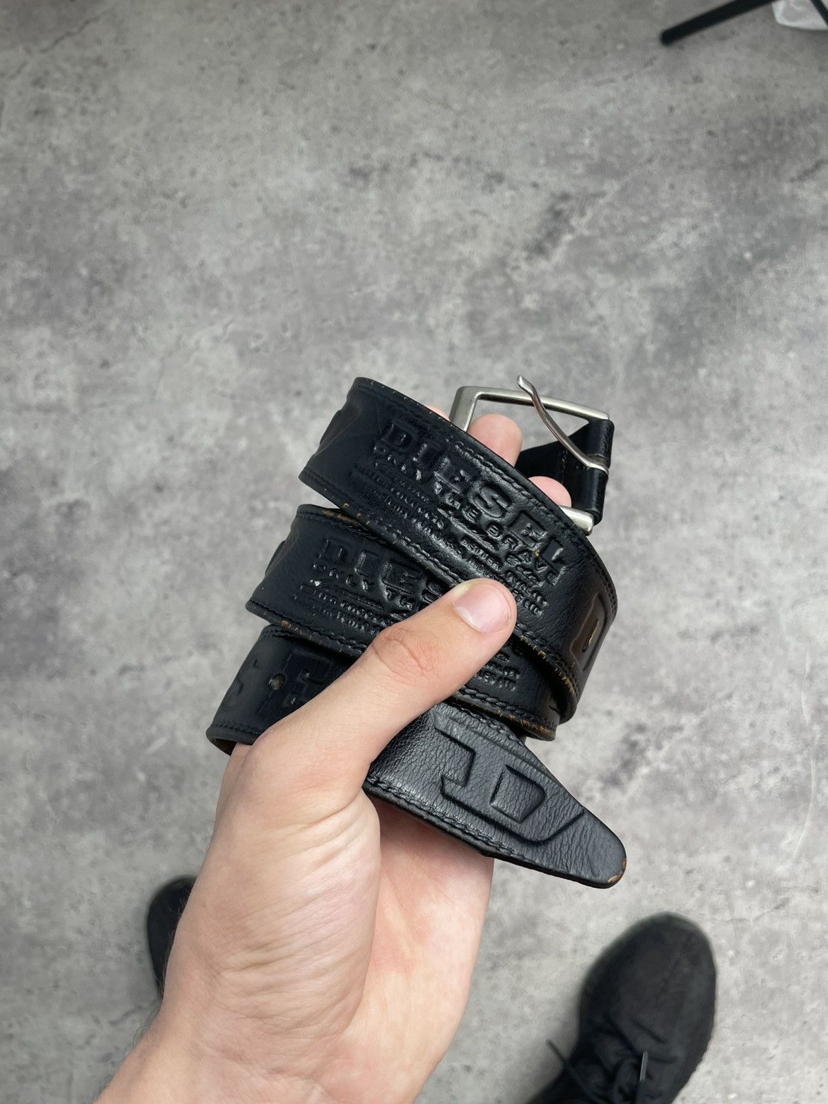 Diesel Vintage Diesel Leather Belt Size ONE SIZE - 1 Thumbnail