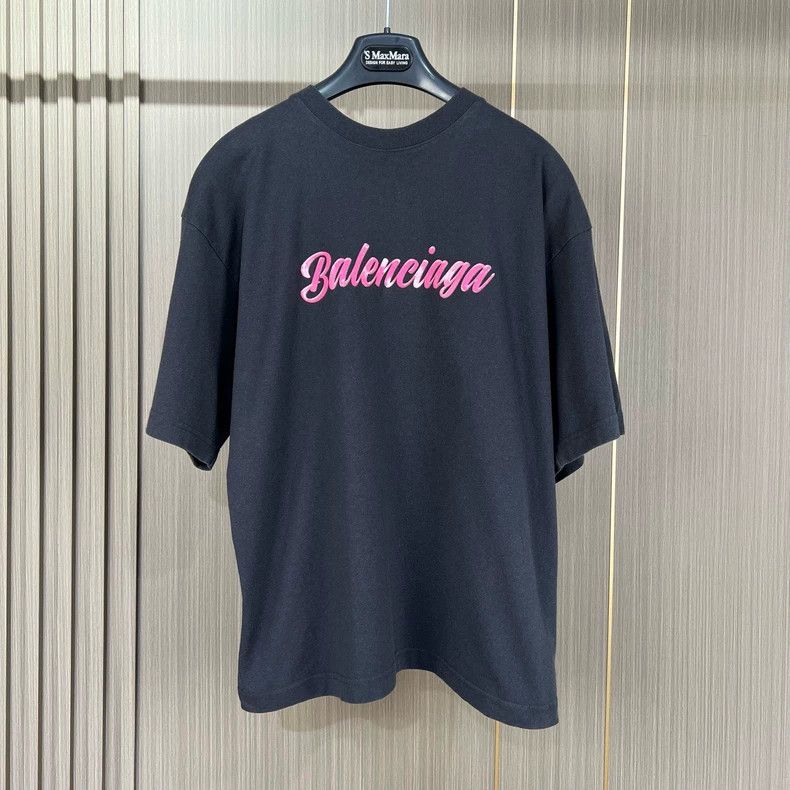 Balenciaga Balenciaga Jelly Letter Printed Short Sleeve Size US S / EU 44-46 / 1 - 1 Thumbnail