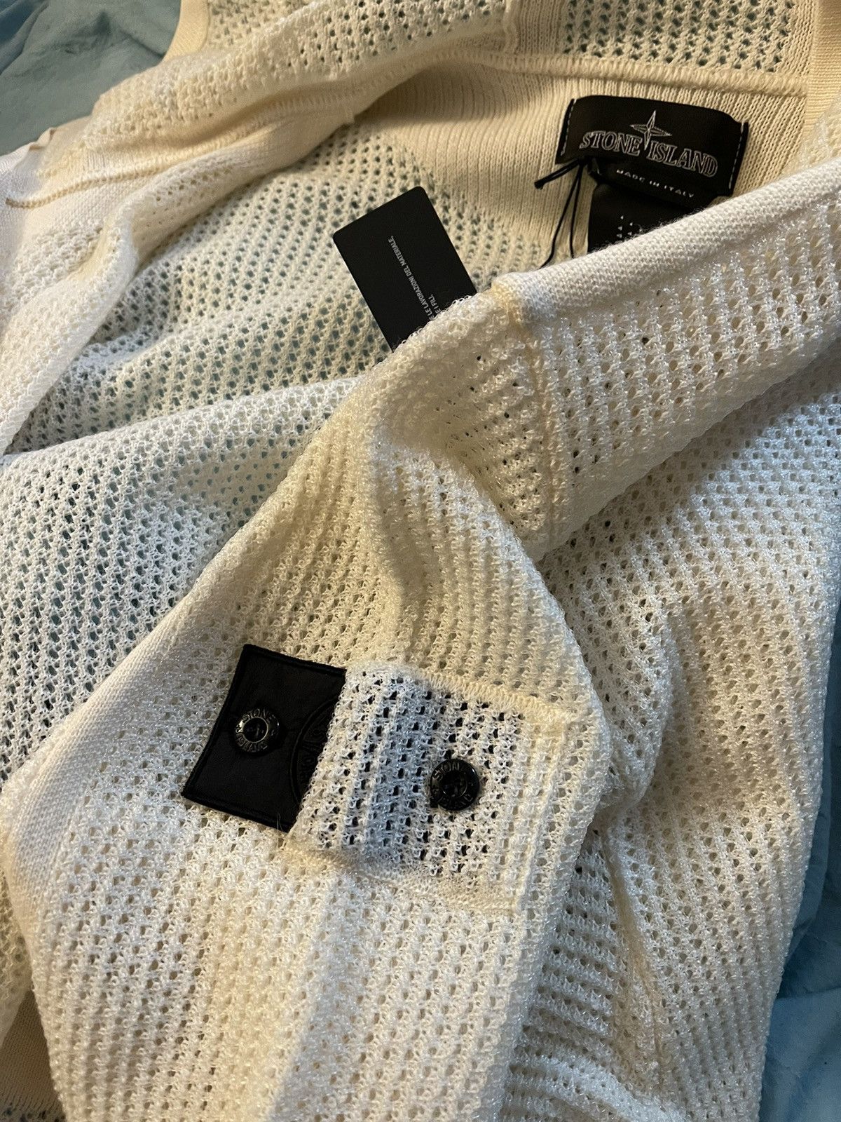 Stone Island Stone island shadow project knit mesh hooded jacket size L Size US L / EU 52-54 / 3 - 4 Thumbnail