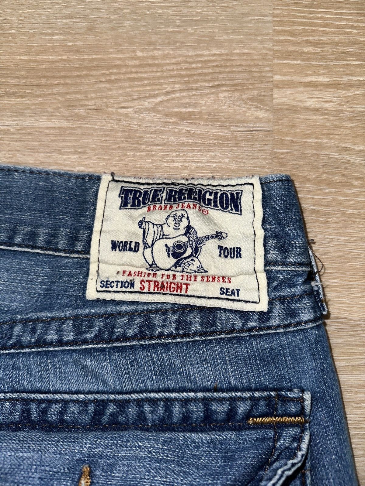 True Religion Vintage True Religion Straight Leg Denim Jeans Size 38 Size US 38 / EU 54 - 5 Thumbnail