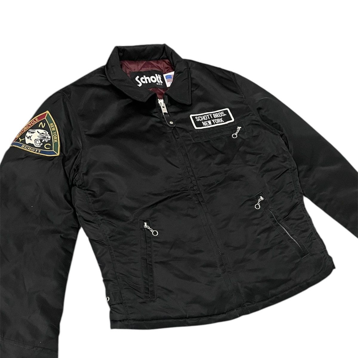 Schott Vintage Schoot Motorcycles Bikers Jacket Size US S / EU 44-46 / 1 - 3 Thumbnail