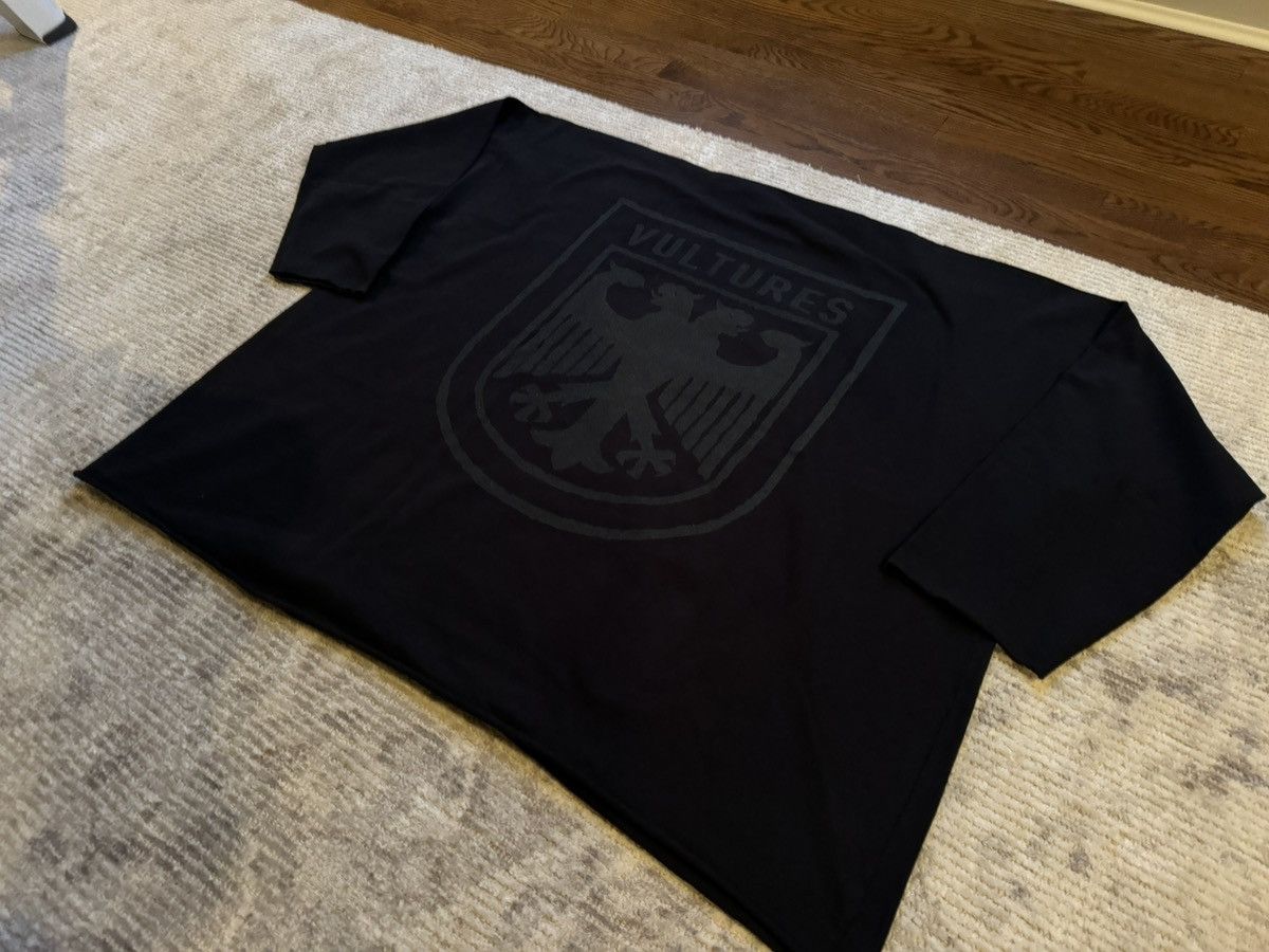 Kanye West Size 3 XL Yeezy Vultures Long T Black Tee Shirt Yzy Tour Size US XL / EU 56 / 4 - 3 Thumbnail