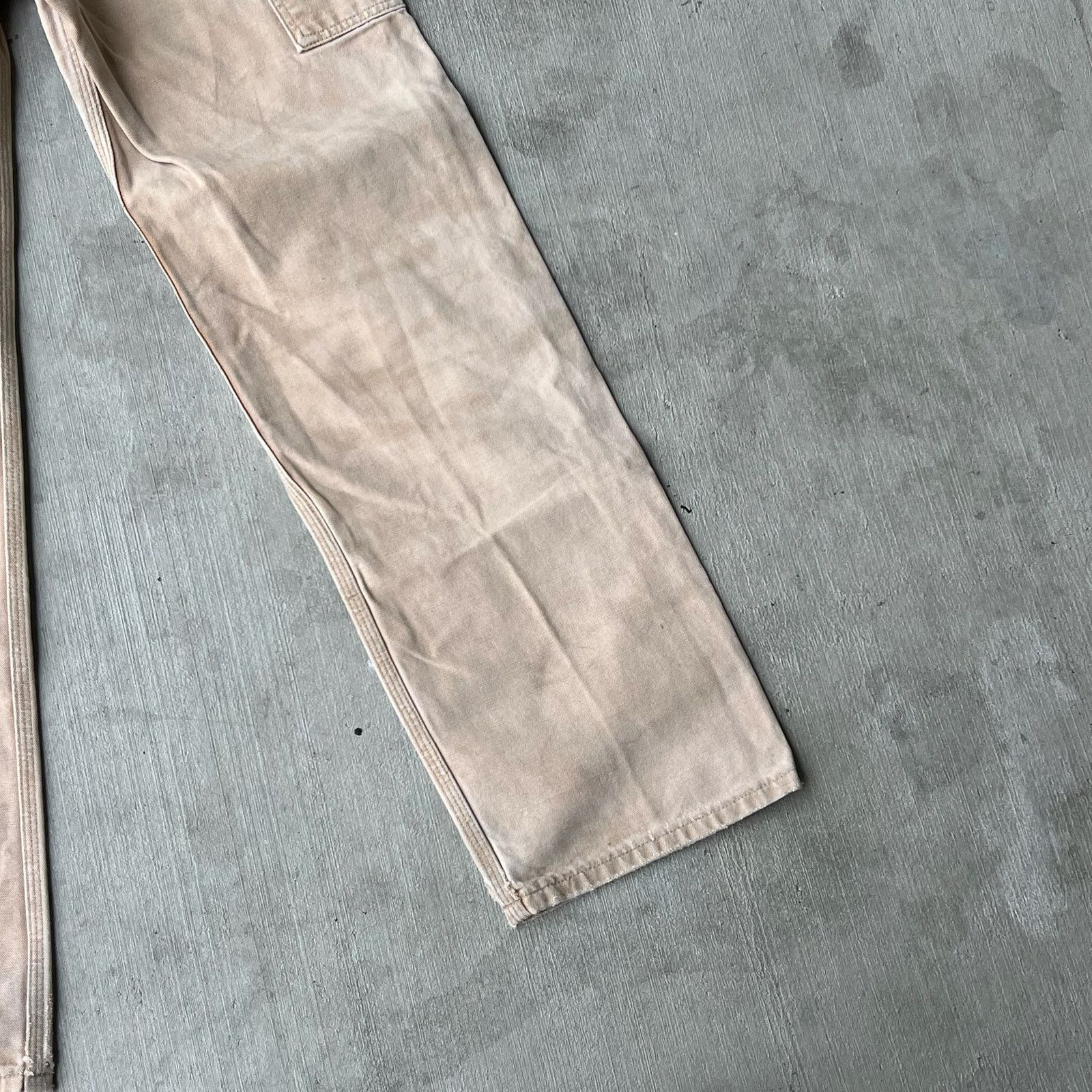 Carhartt × Vintage Carhartt faded brown double knee work wear carpenter pants Size US 29 - 13 Thumbnail