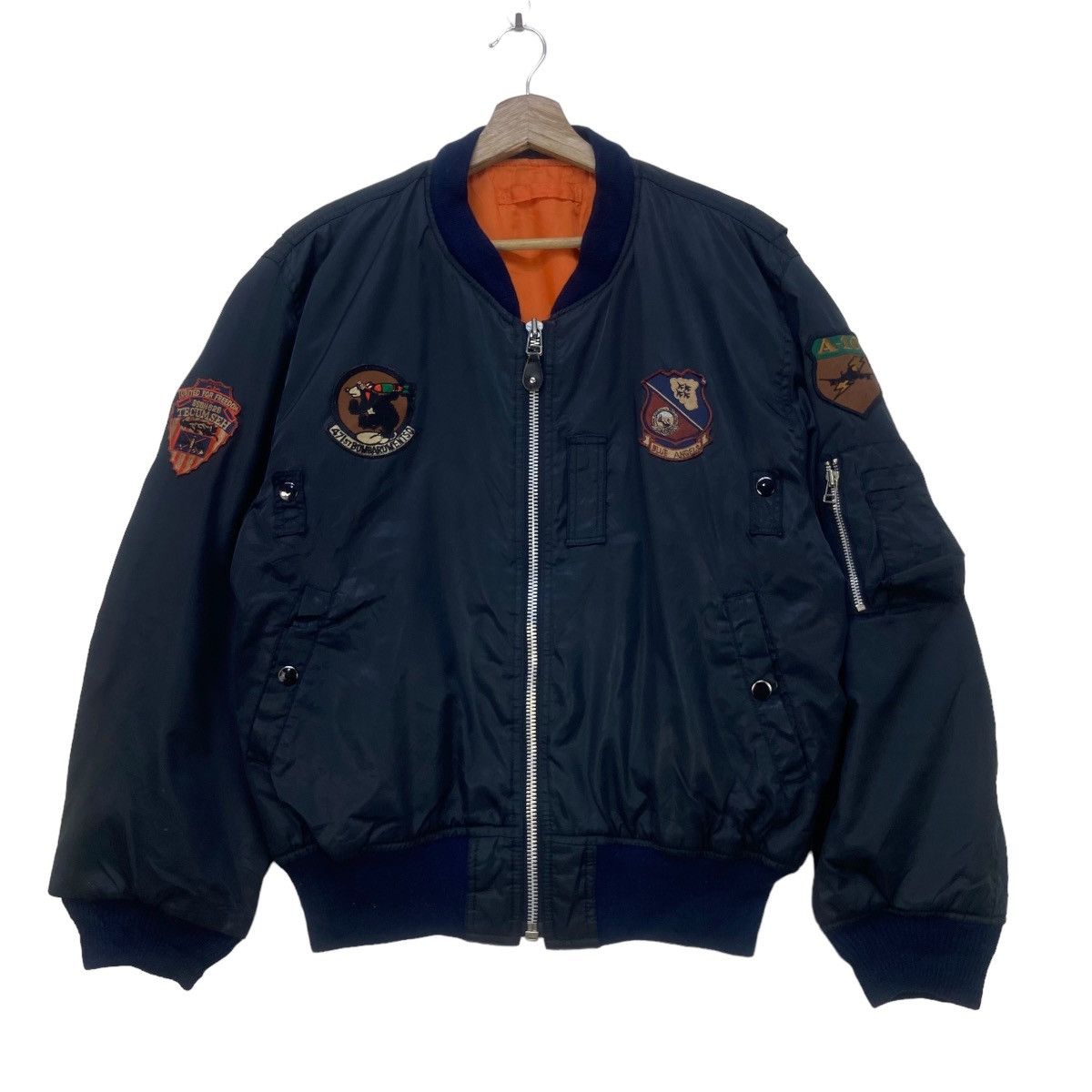Japanese Brand Mac Hope US Air Force A-10 Fighter Bomber Jacket Size US M / EU 48-50 / 2 - 1 Thumbnail
