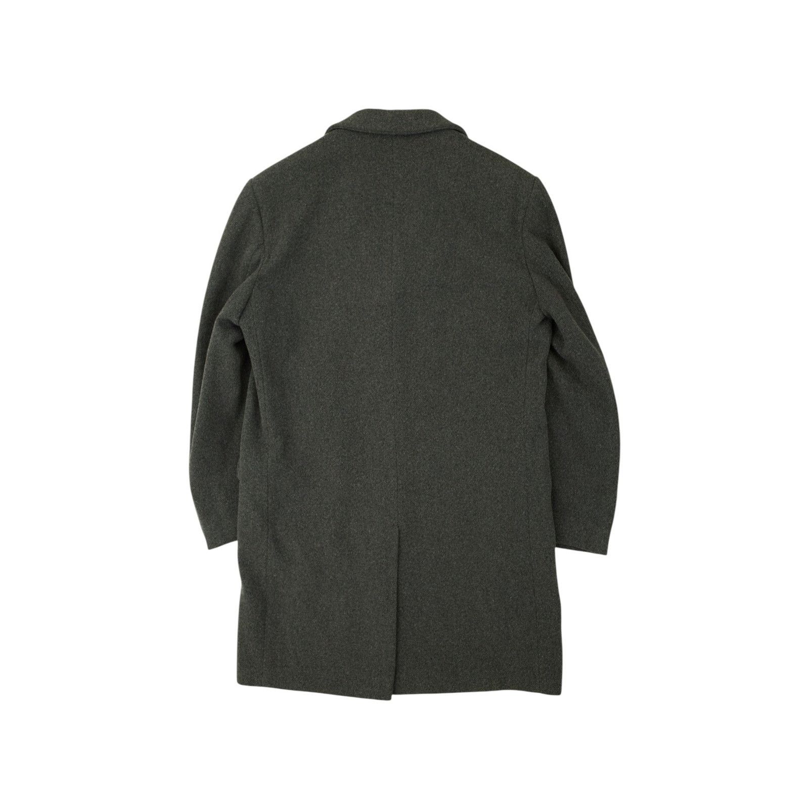 Alexander McQueen Grey Wool Coat Size US M / EU 48-50 / 2 - 2 Thumbnail