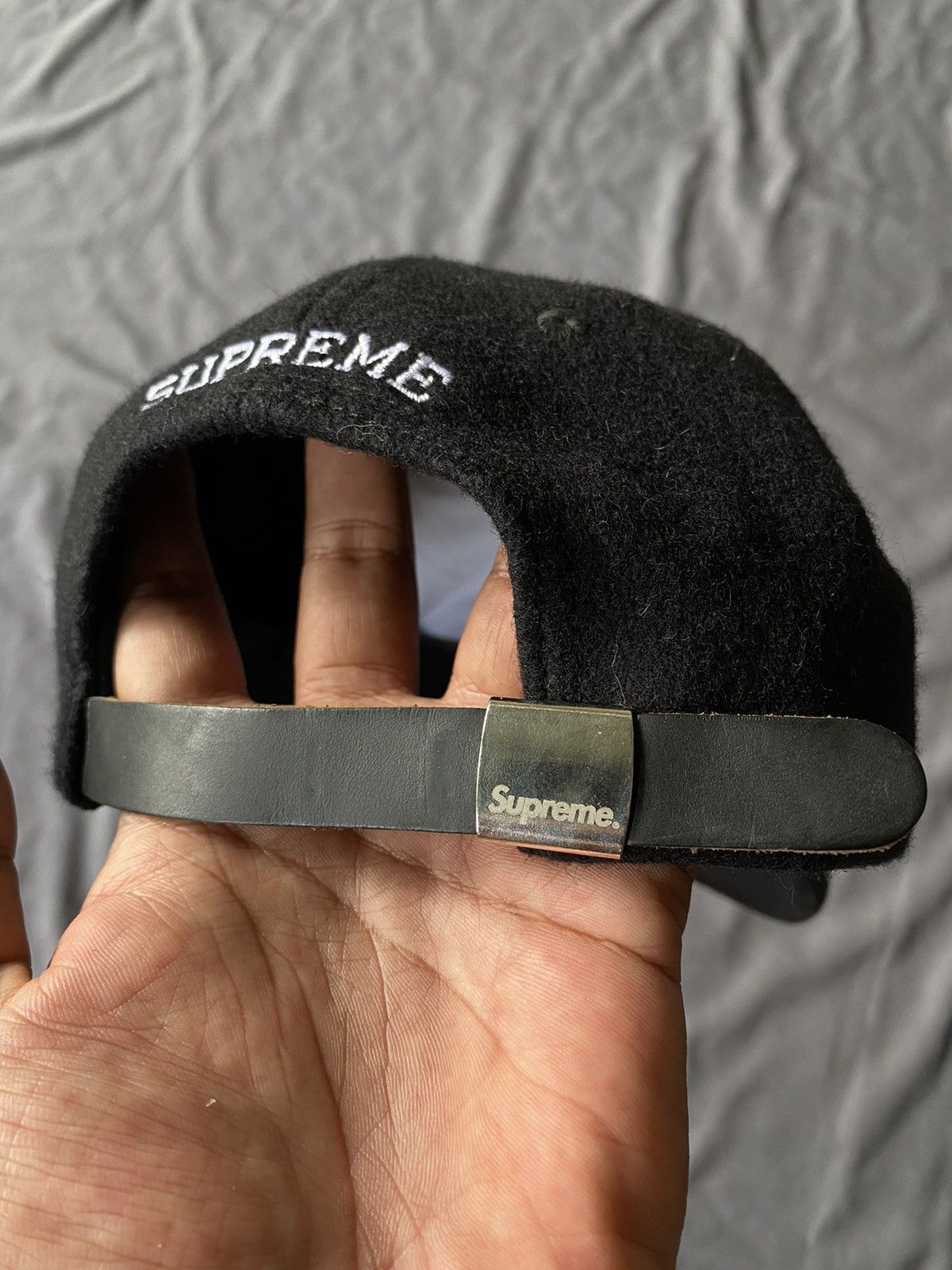 Supreme Supreme S Logo Wool FW17 Cap Size ONE SIZE - 2 Thumbnail