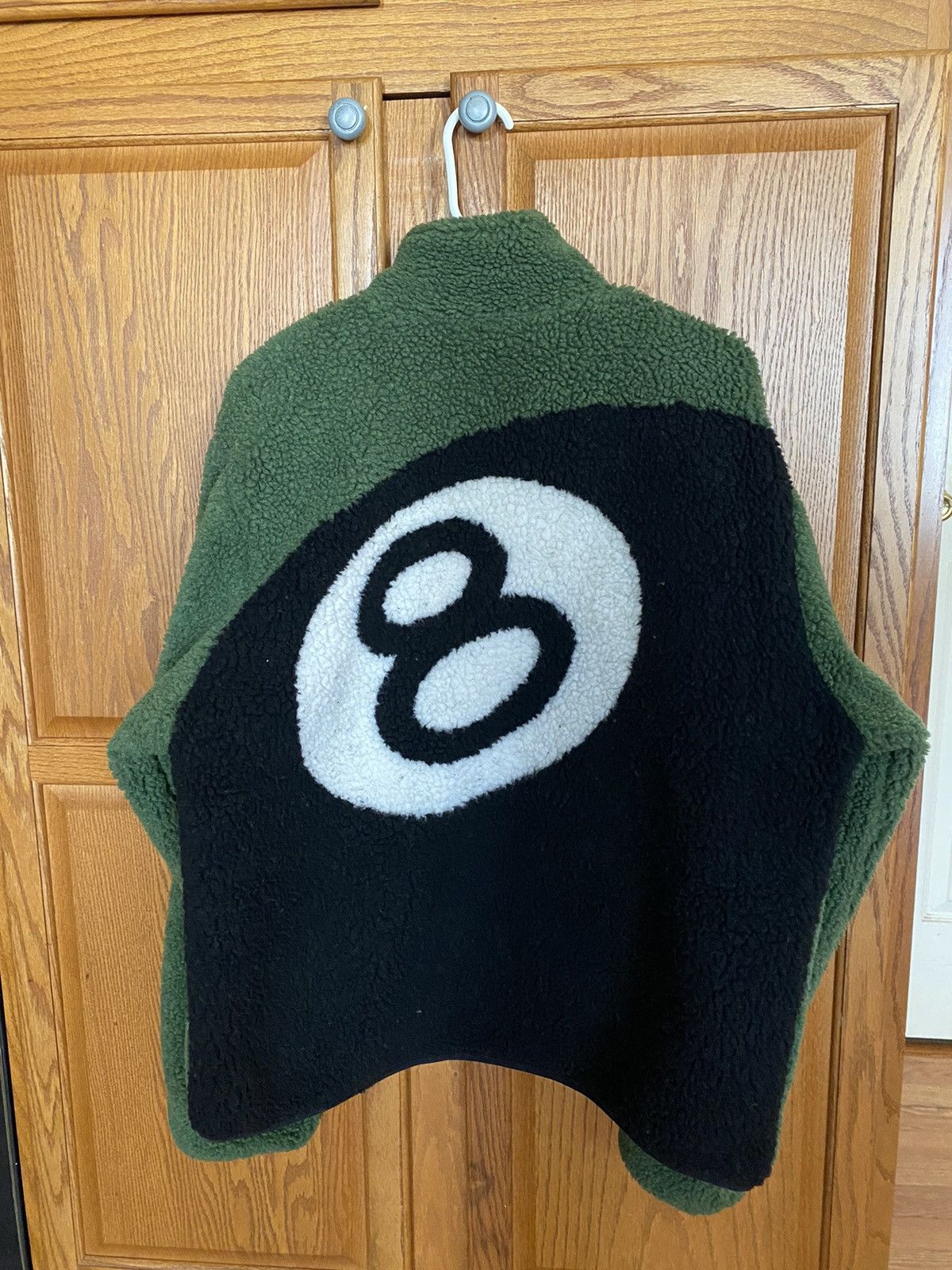 Stussy 8 Ball Reversible Fleece Jacket