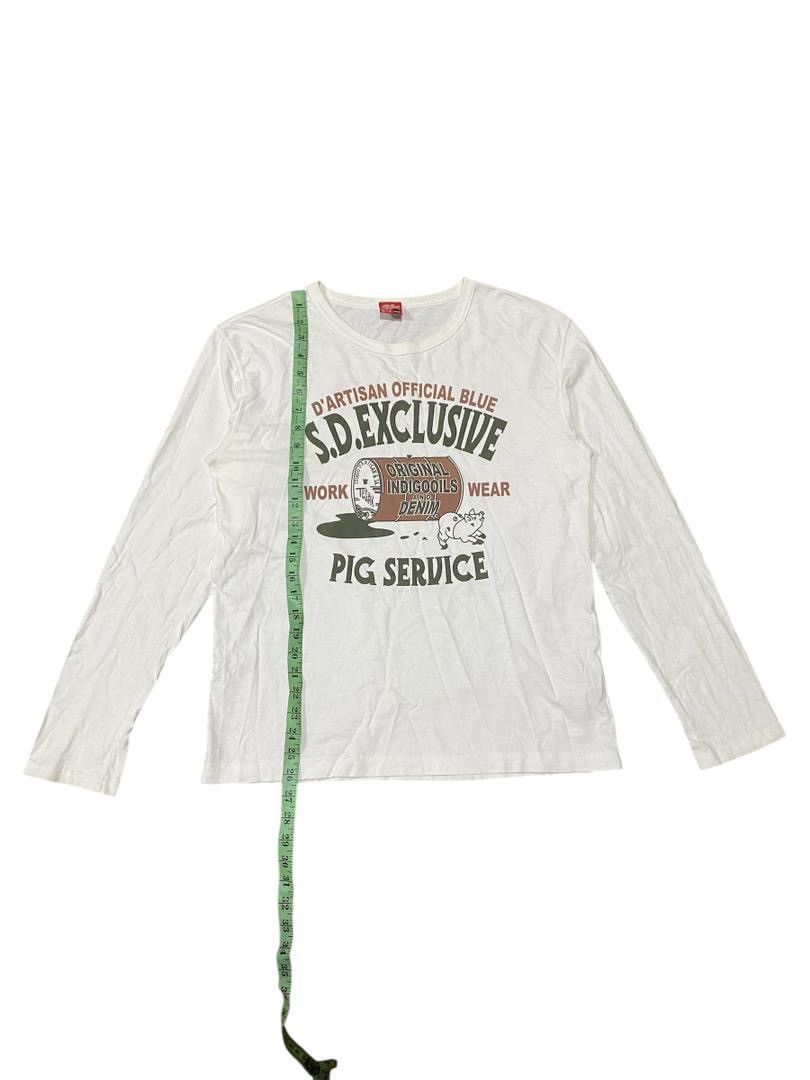 Studio D'Artisan Vintage Studio Dartisan Japanese Longsleeve Tee Size US L / EU 52-54 / 3 - 9 Thumbnail