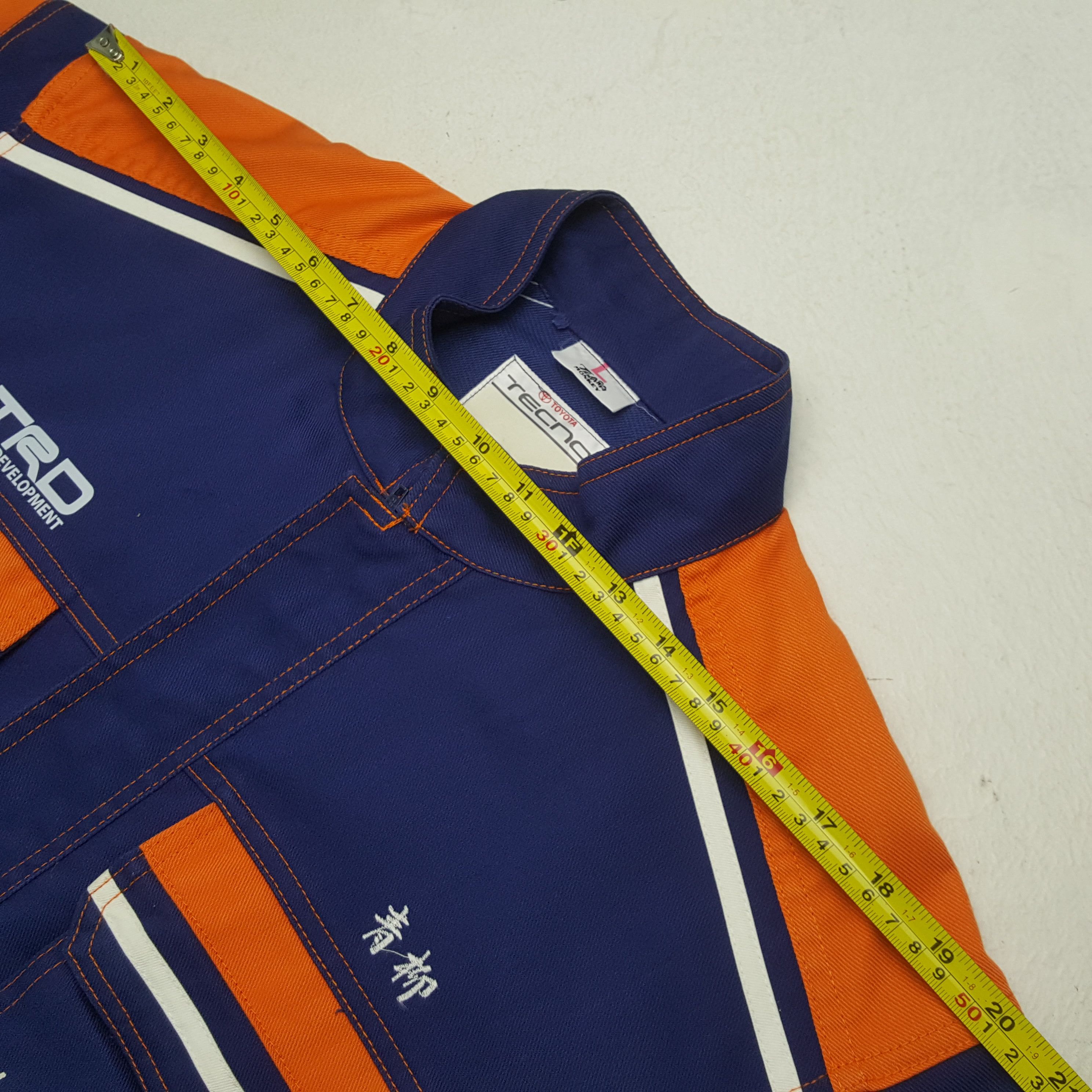 Japanese Brand Vintage Vista Tecno TRD Toyota Racing Coverall RR16 Size US M / EU 48-50 / 2 - 9 Thumbnail