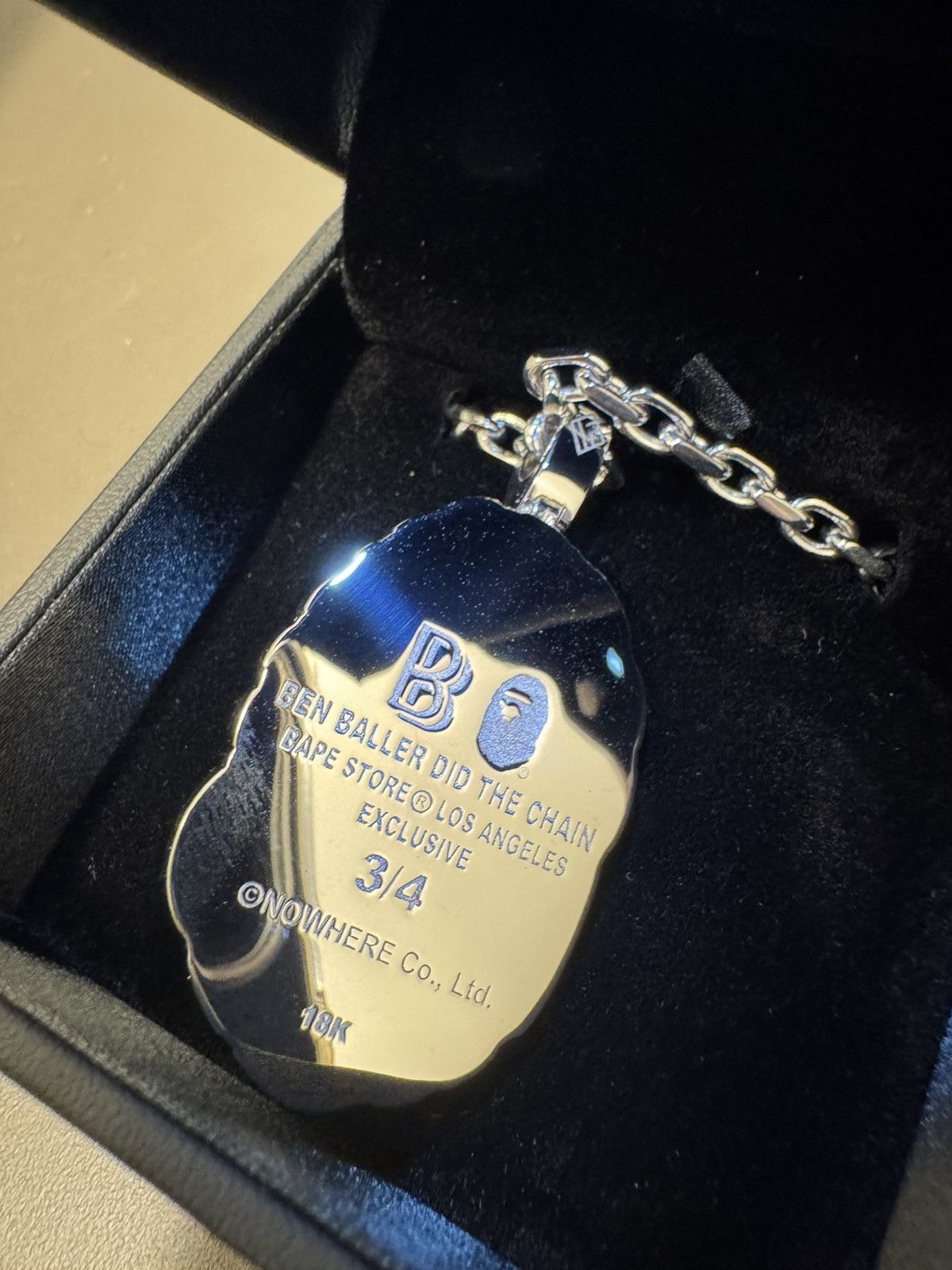 Bape × Ben Baller Bape x Ben Baller APE Head necklace Size ONE SIZE - 2 Thumbnail