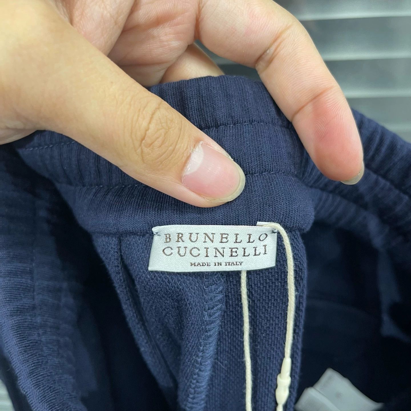 Brunello Cucinelli Bc embroidered knit drawstring cuff joggers M 99 new Size US 32 / EU 48 - 5 Thumbnail