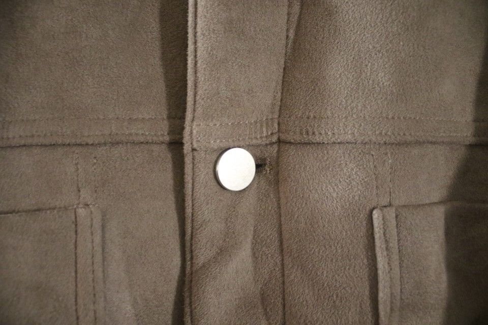 Menace Mennace grey suede jacket. Size US XXL / EU 58 / 5 - 3 Thumbnail