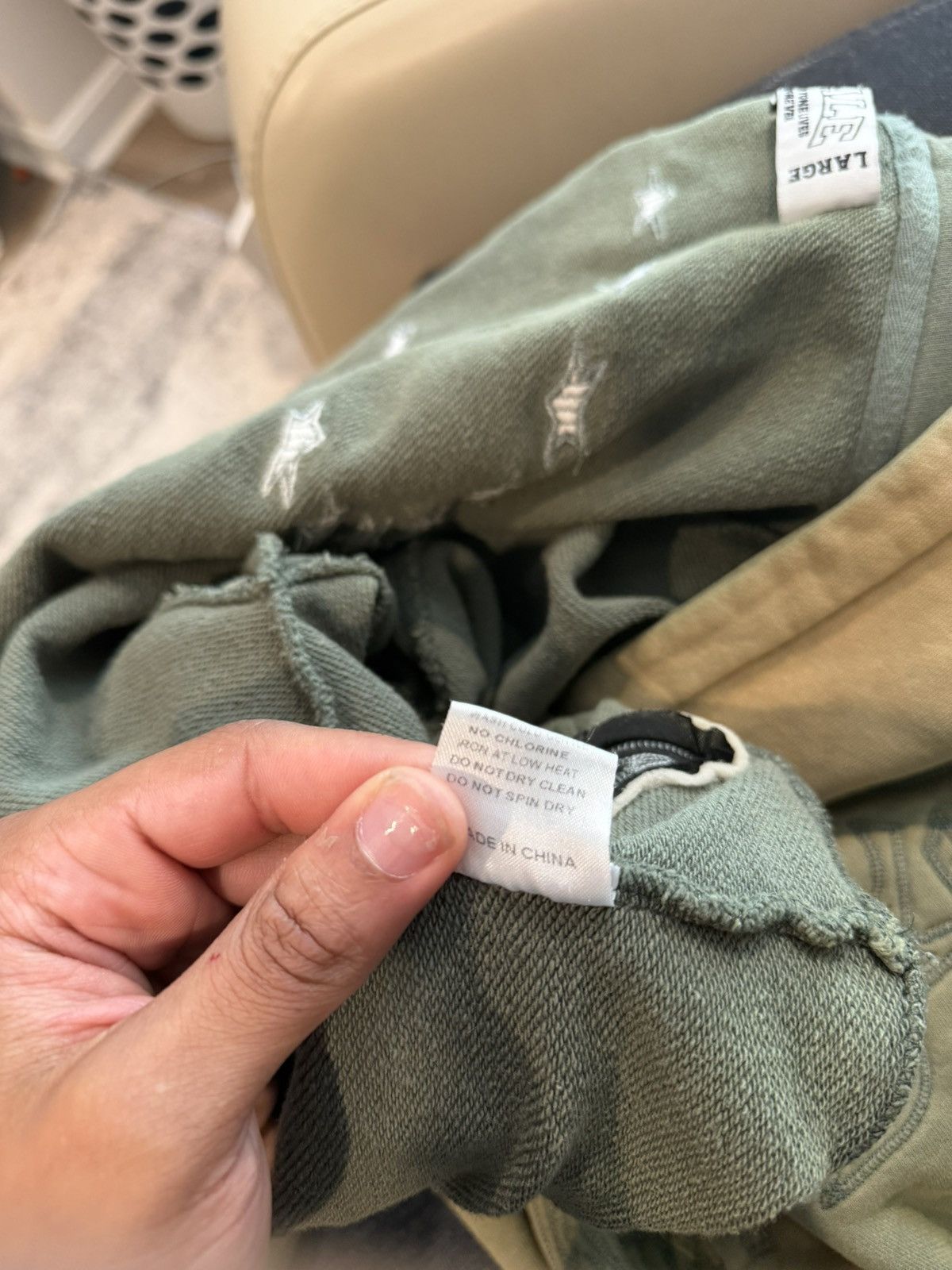 Vale Vale zip up washed jacket Size US L / EU 52-54 / 3 - 6 Thumbnail