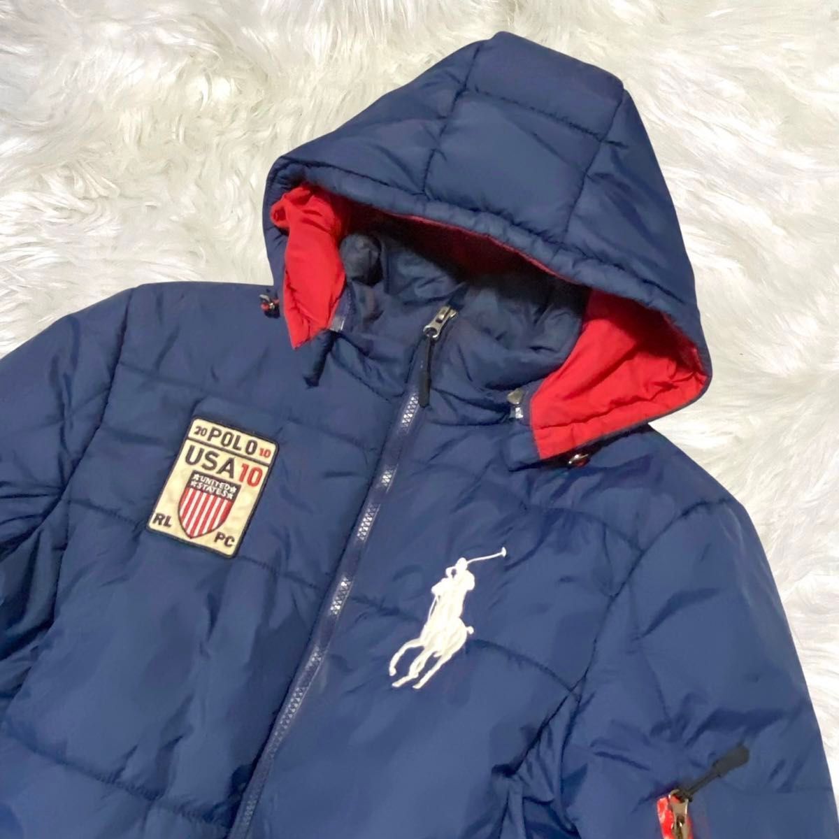 Polo Ralph Lauren POLO RALPH LAUREN Padded Jacket 2way detachable Hood Size US XL / EU 56 / 4 - 4 Thumbnail