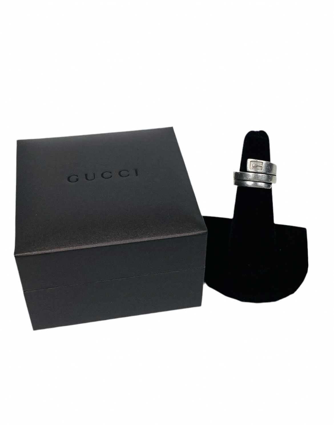 Gucci Gucci .925 Silver G Ring Size IT 11 Size ONE SIZE - 1 Thumbnail