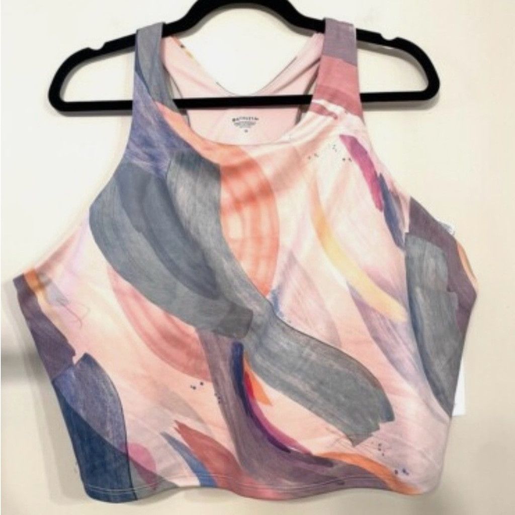 Athleta Athleta Womens Conscious Crop High Neck Racerback Tank Size XS / US 0-2 / IT 36-38 - 2 Thumbnail