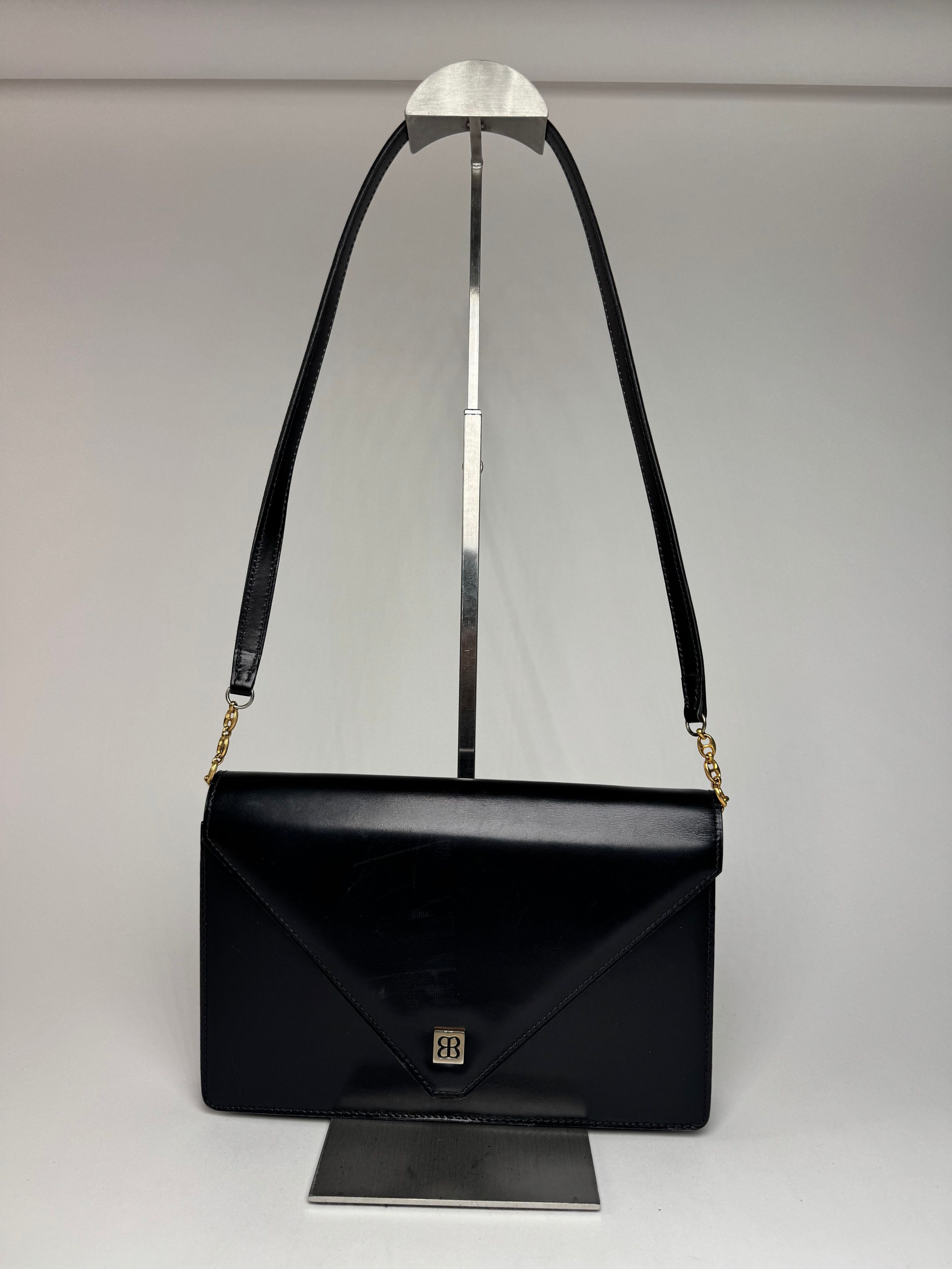 Balenciaga Vintage Patent Leather Shoulder bag black Size ONE SIZE - 1 Thumbnail