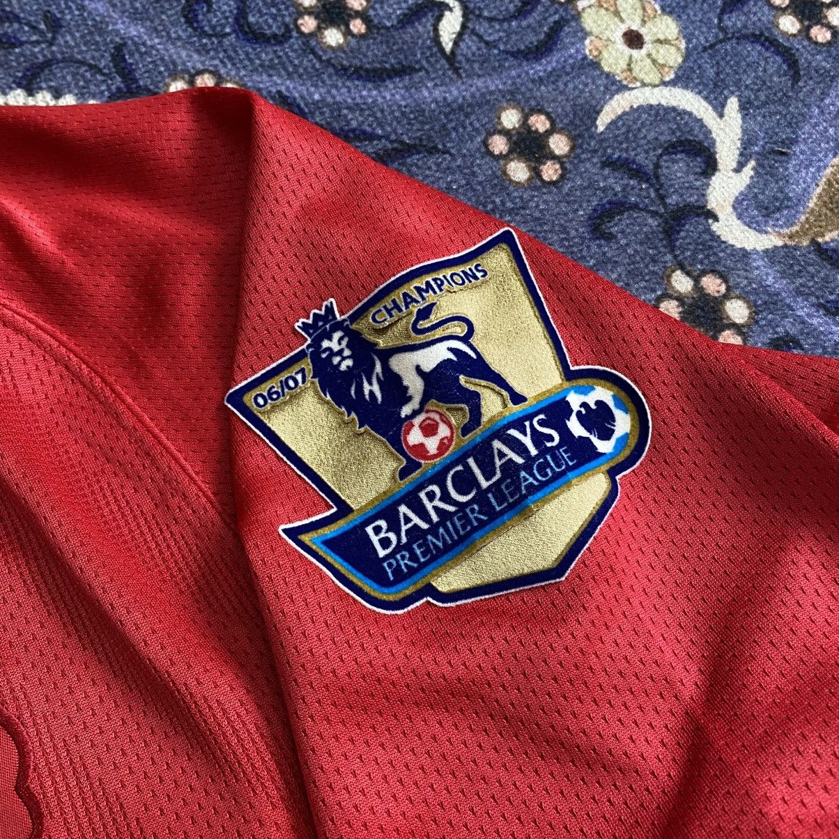 Nike × Vintage Vintage 2007/08 Nike Manchester United Home Jersey Size US L / EU 52-54 / 3 - 6 Thumbnail