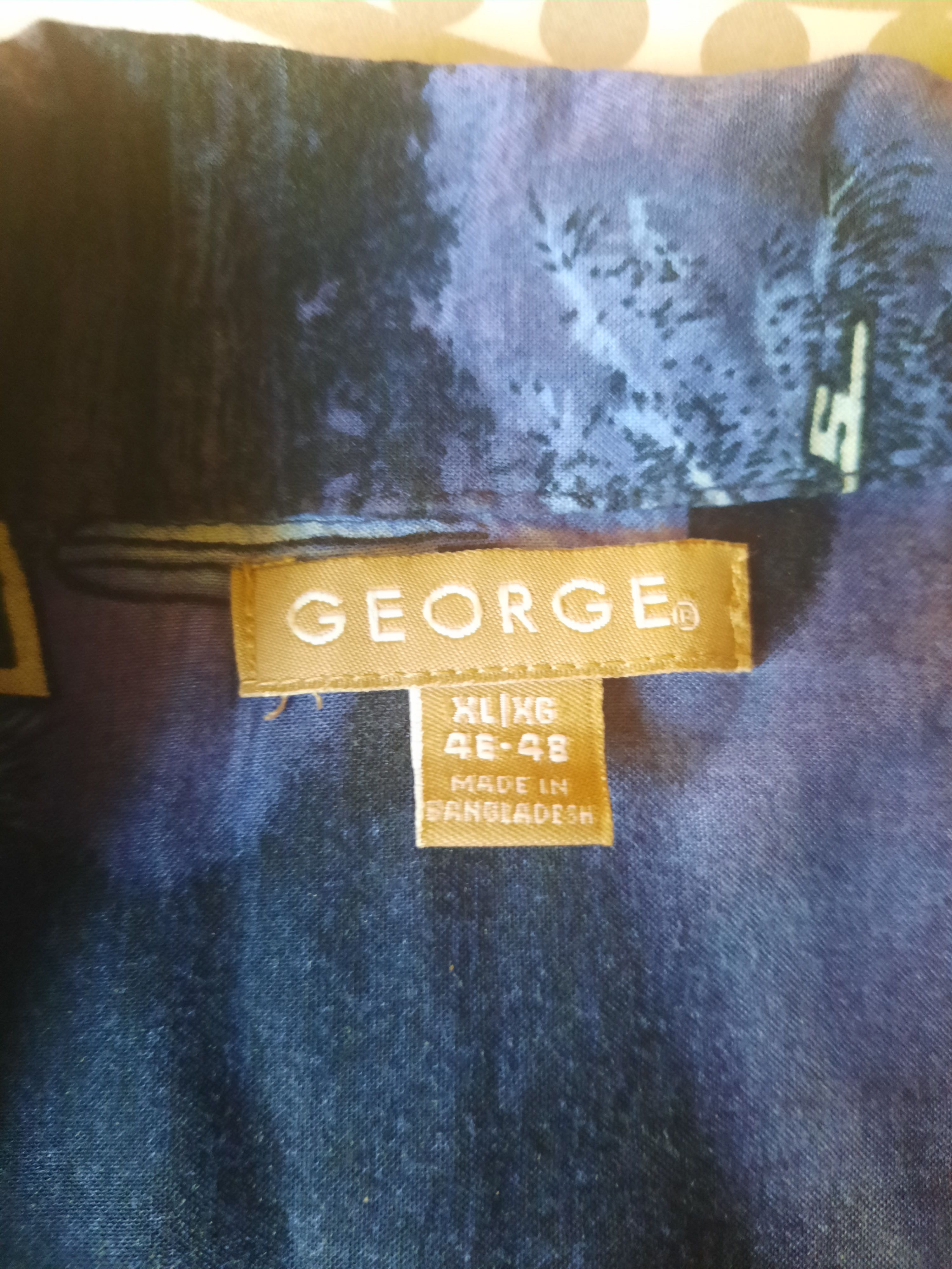 George Vintage Button up Size US XL / EU 56 / 4 - 2 Thumbnail