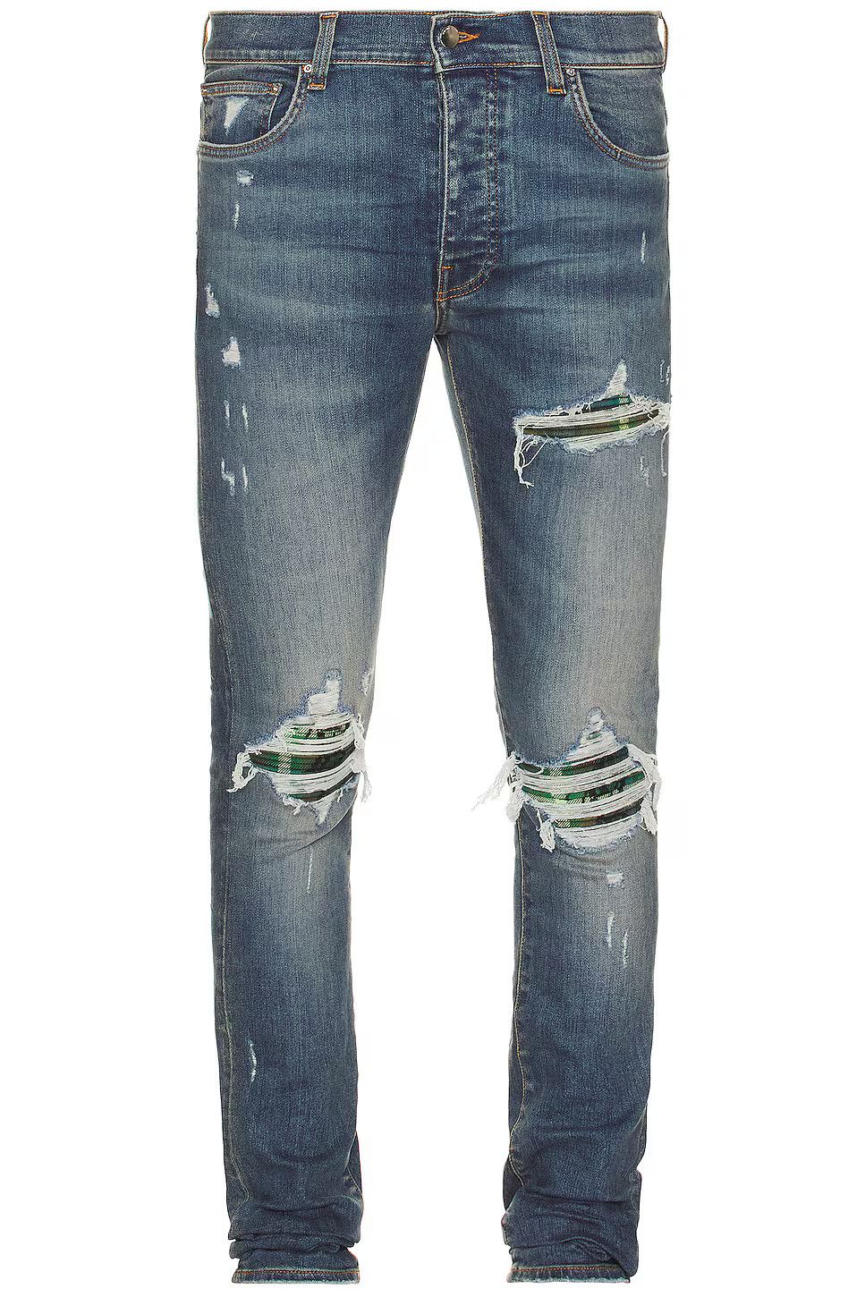 Amiri oc11z0425 MX1 PlayStation Jeans in Crafted Indigo Size US 31 - 1 Thumbnail