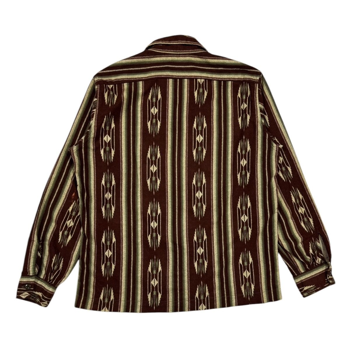 Schott Vtg🔥Schott Bros Nyc Native Navajo Camp Collar Shirt Size US M / EU 48-50 / 2 - 2 Thumbnail