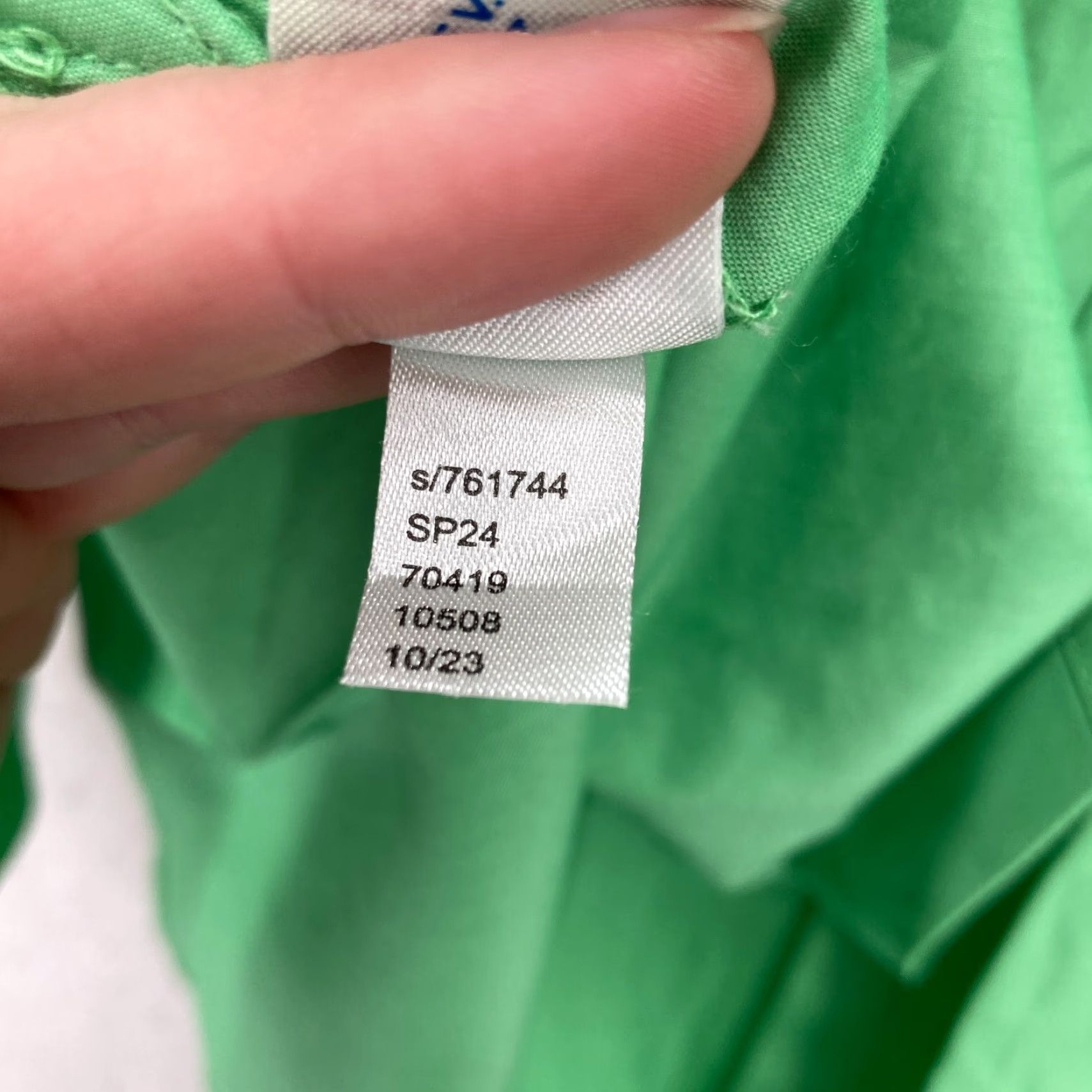 Loft LOFT Button Front Long Sleeve Shirt Womens XL Green Modal Blend Lagenlook Casual Size XL / US 12-14 / IT 48-50 - 7 Thumbnail