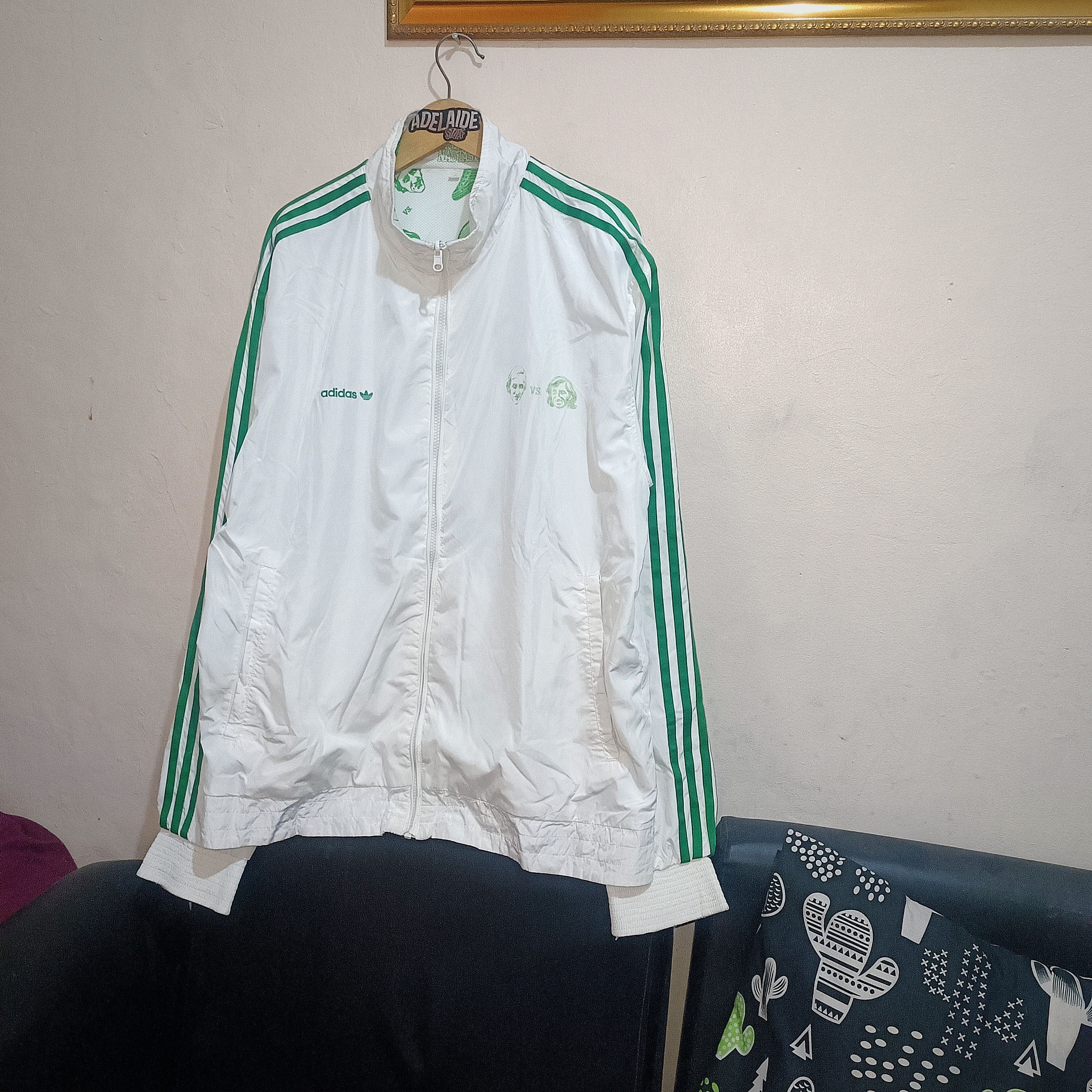 Adidas Adidas Stansmith AOP Reversible Tracksuit Jacket Size US XL / EU 56 / 4 - 1 Thumbnail
