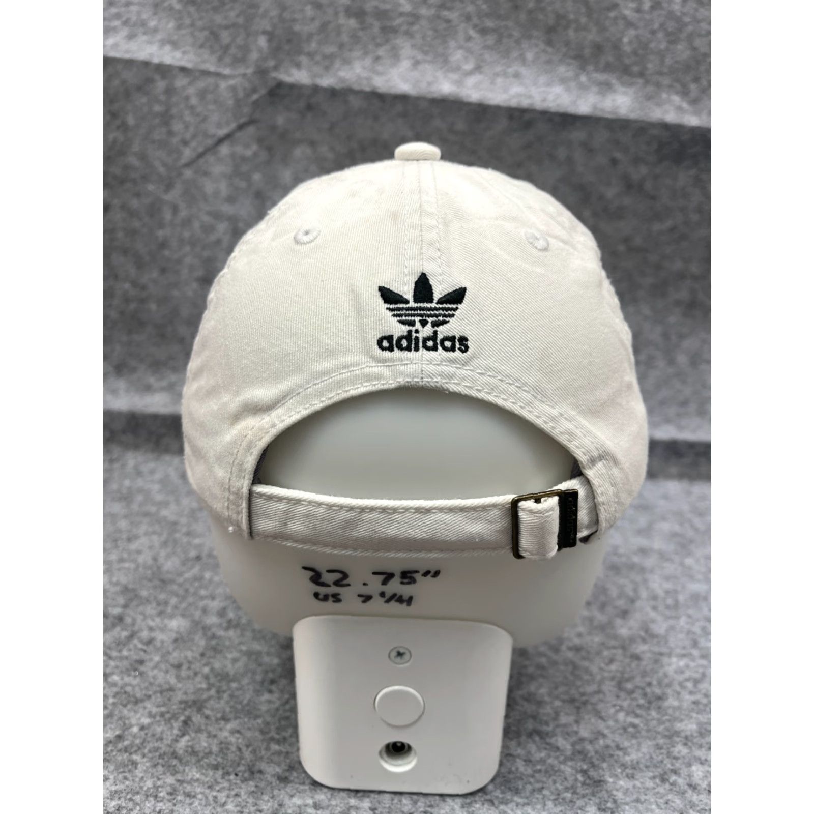 Adidas Adidas Hat Cap Strap Back Women One Size White 100% Cotton Twill Embroidered"} Size ONE SIZE - 6 Thumbnail
