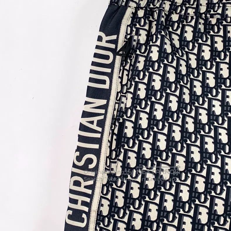 Dior Dior Colour block logo jacquard full print casual shorts Size 42" / US 20 - 4 Thumbnail