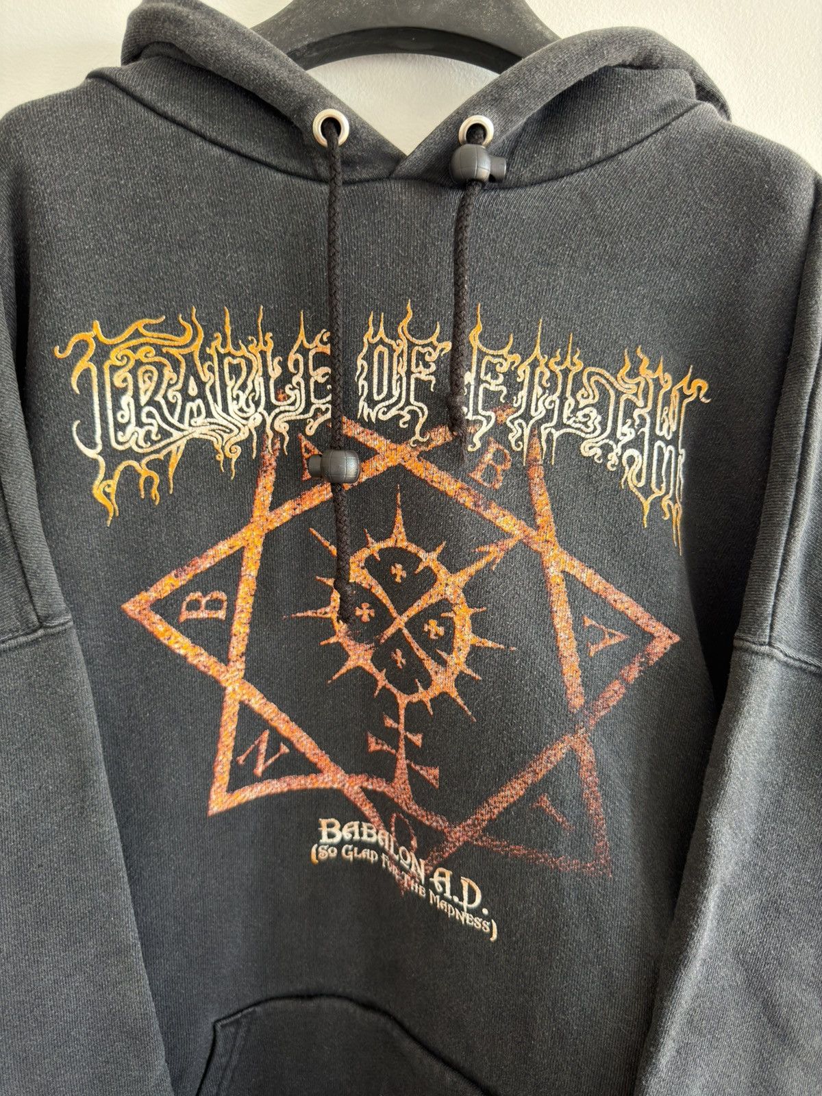 Band Tees *RARE* VINTAGE VTG 90s Y2K 00s BABALON A.D CRADLE OF FILTH Size US XL / EU 56 / 4 - 2 Thumbnail